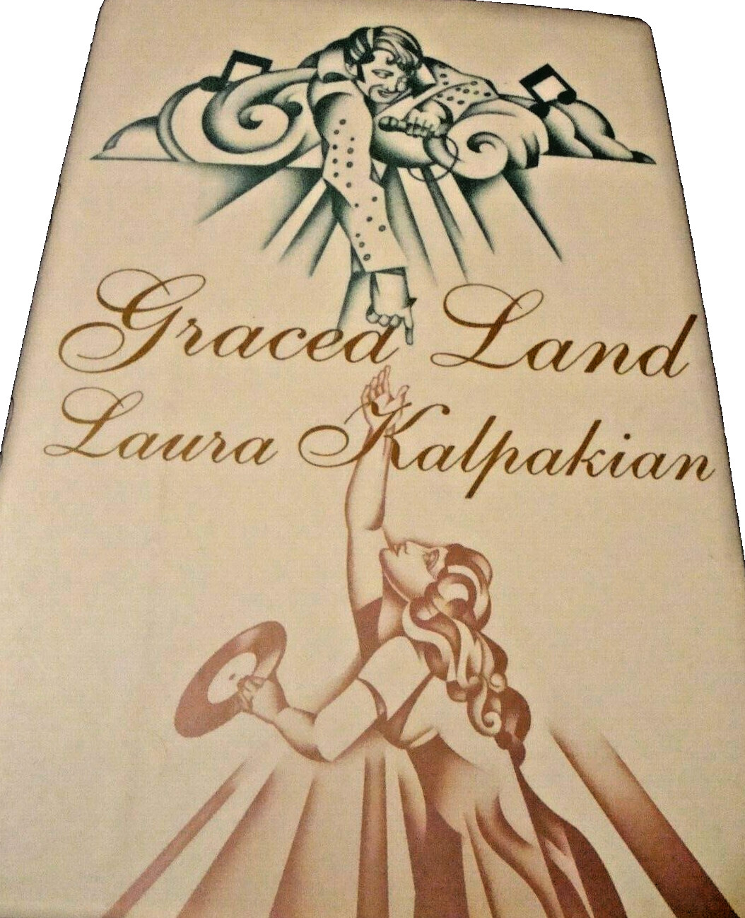 VINTAGE „Graced Land“ By Laura Kalpakian 1992 First Edition HC DJ USA L10