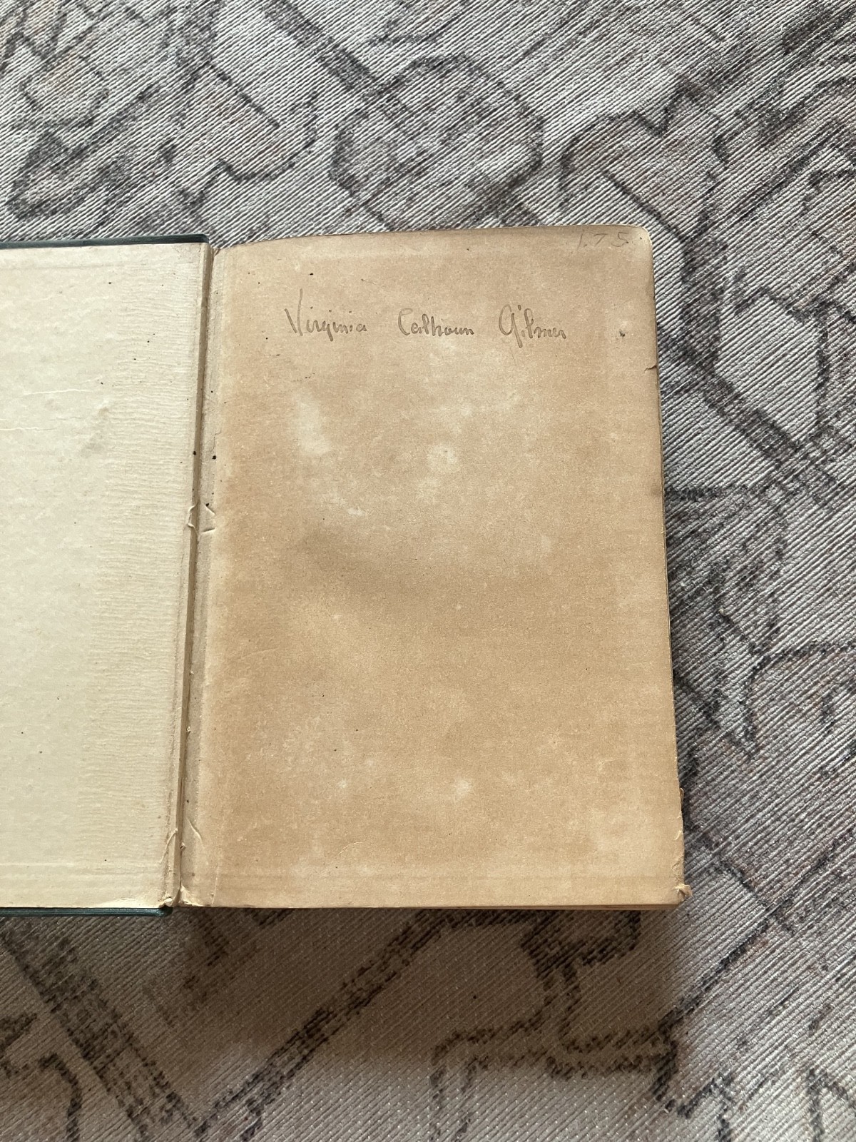 F. SCOTT FITZGERALD – FLAPPERS AND PHILOSOPHERS – 1ST ED, 3RD PRINTING, OCT 1920