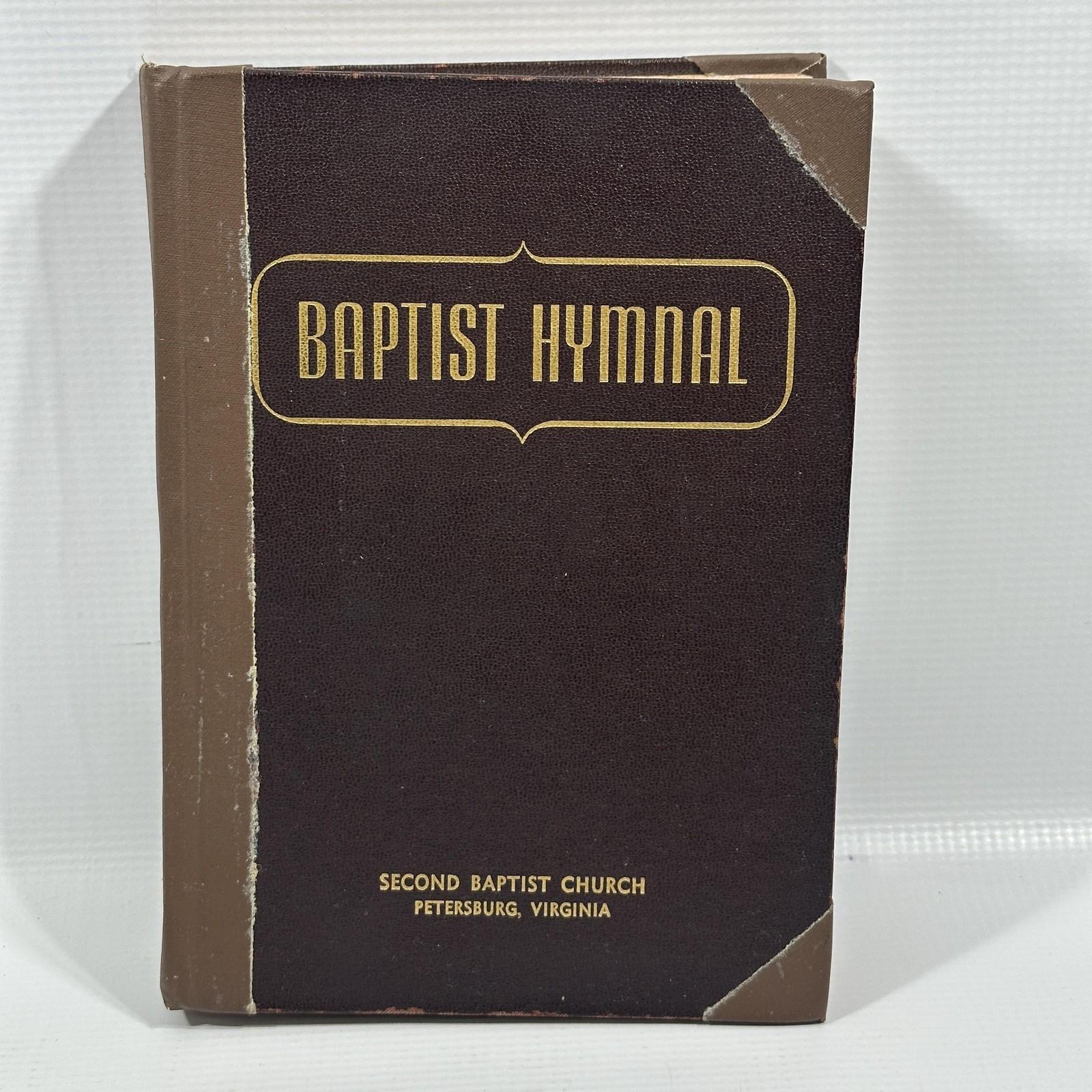 Vintage 1956 Baptist Hymnal Walter Hines Sims HC Brown Church Music Book Hymns