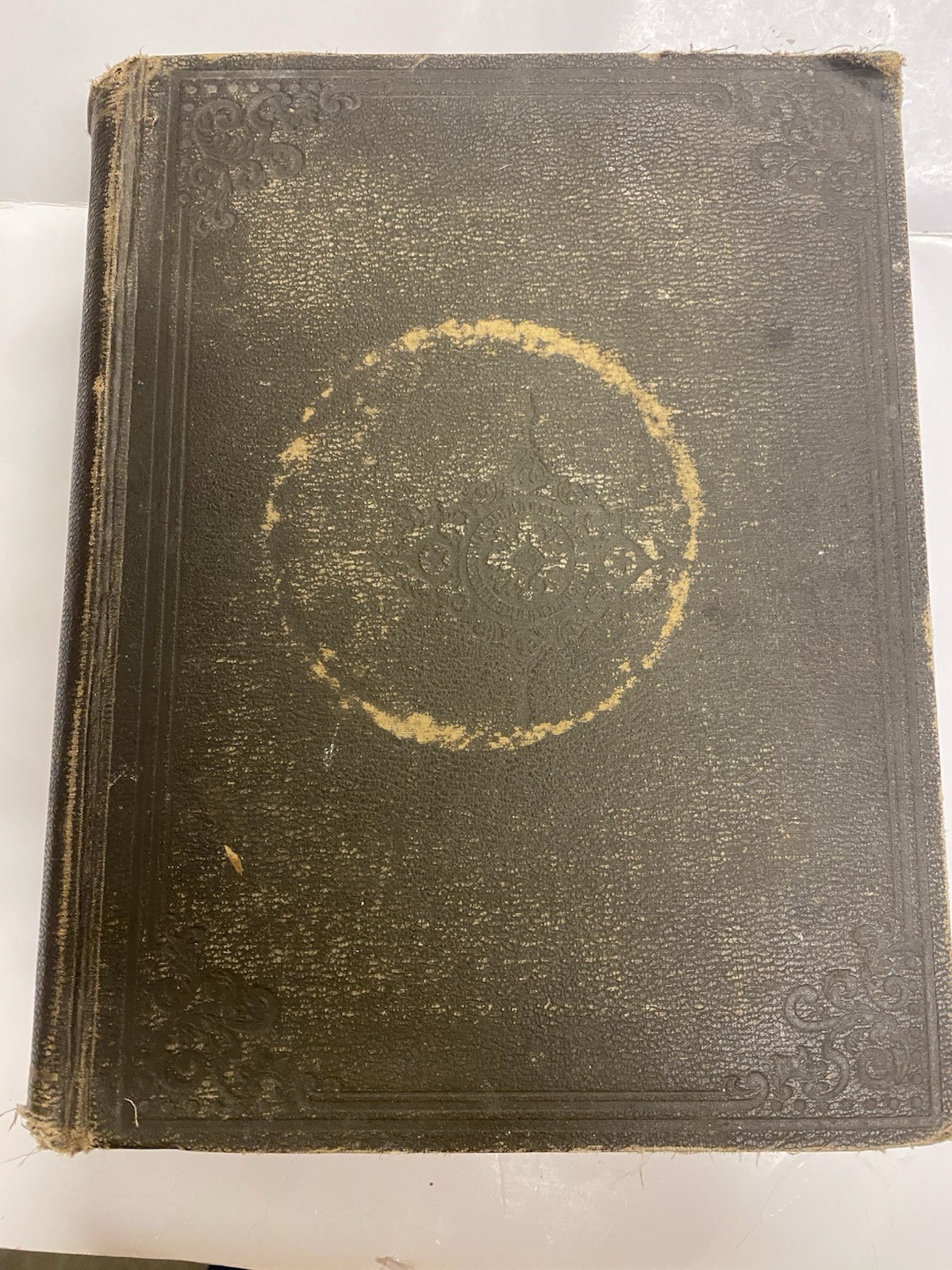 1894 Exhaustive Concordance Of The Bible. James Strong. Rare Symbol Cover.