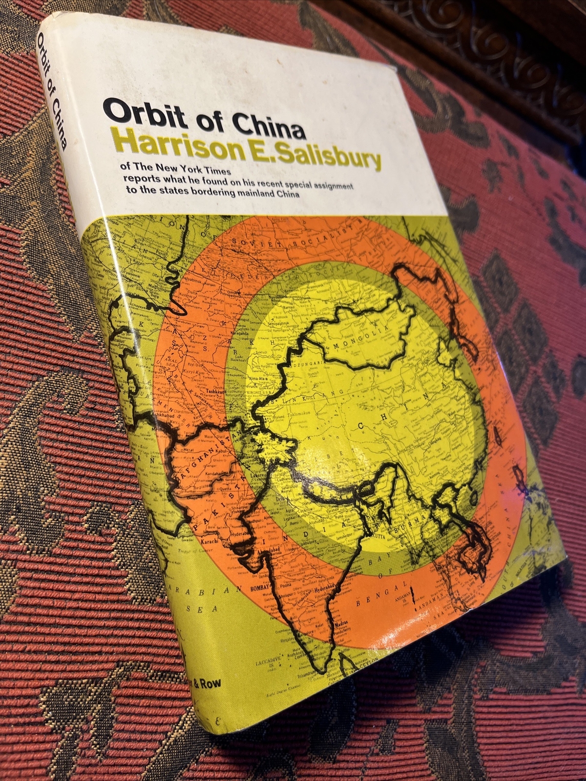 Orbit Of China By Harrison E Salisbury 1967 1st Edition HC DJ