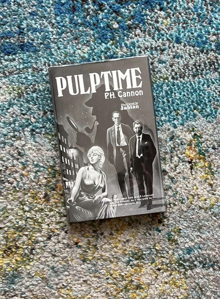 Pulptime PH Cannon Fabian SIGNED Weirdbook Press HP Lovecraft Sherlock Holmes