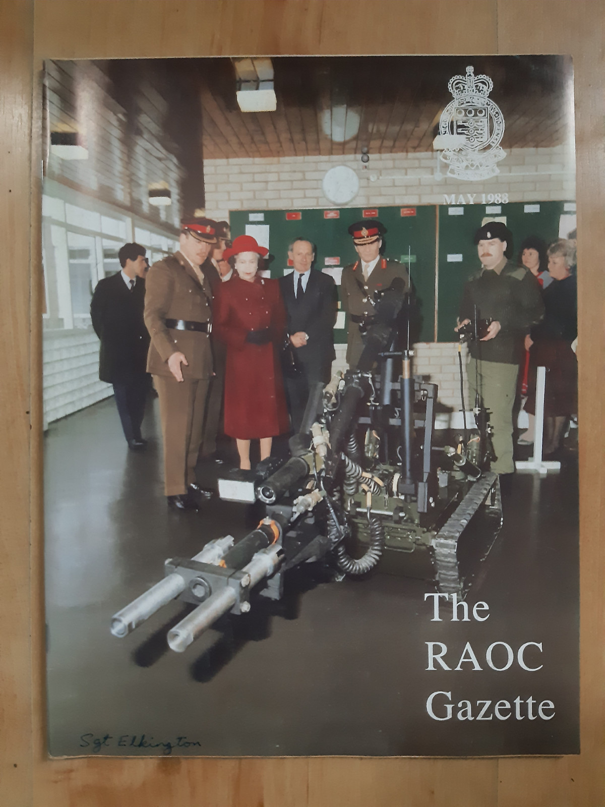 THE RAOC ROYAL ARMY ORDNANCE CORPS GAZETTE MAY 1988 / xv