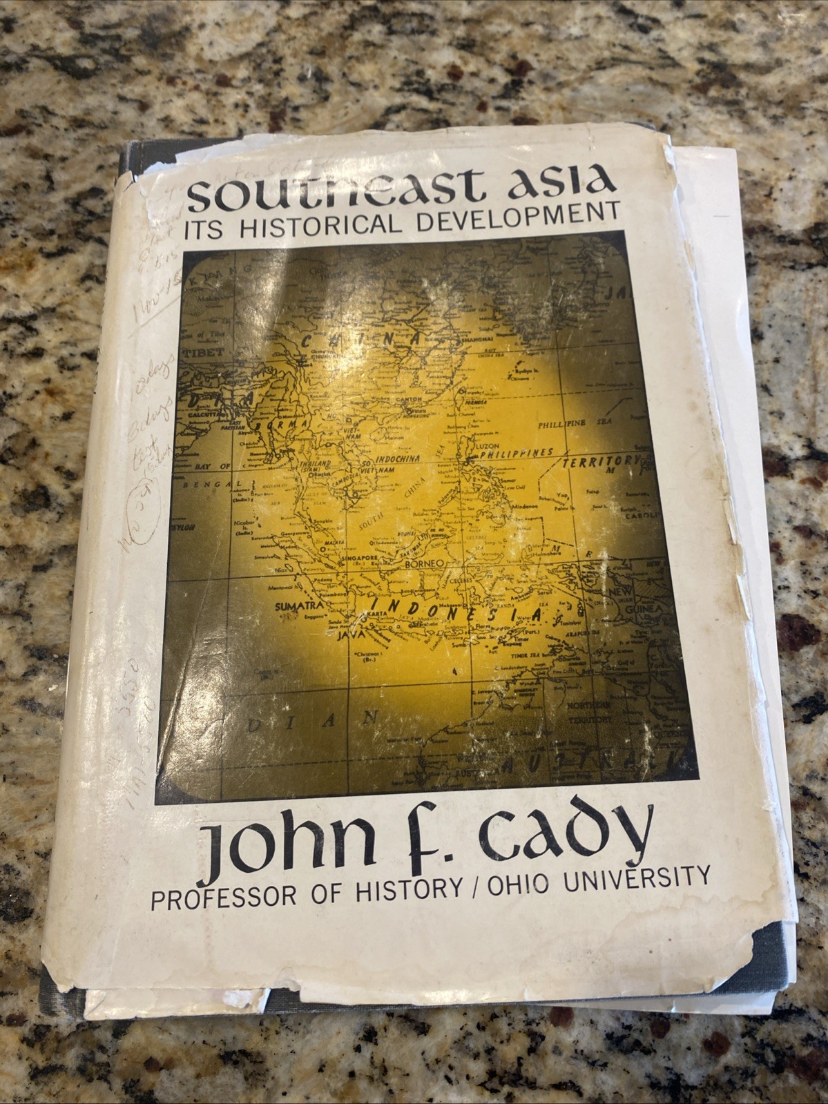 Southeast Asia: Its Historical Development by John F. Cady 1964 McGraw HC w/ DJ