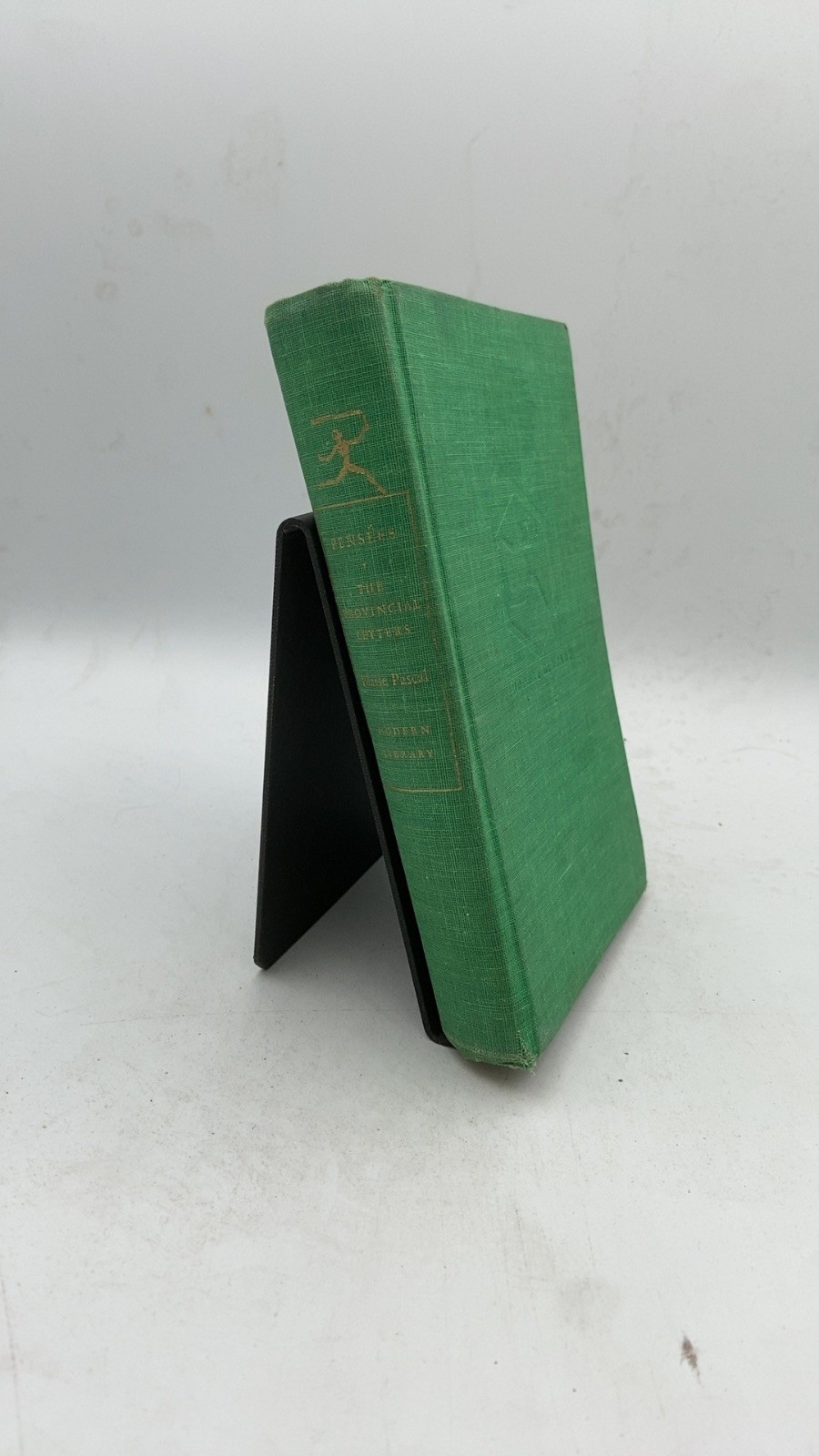 Pensées The Provincial Letters Blaise Pascal Hardcover 1941