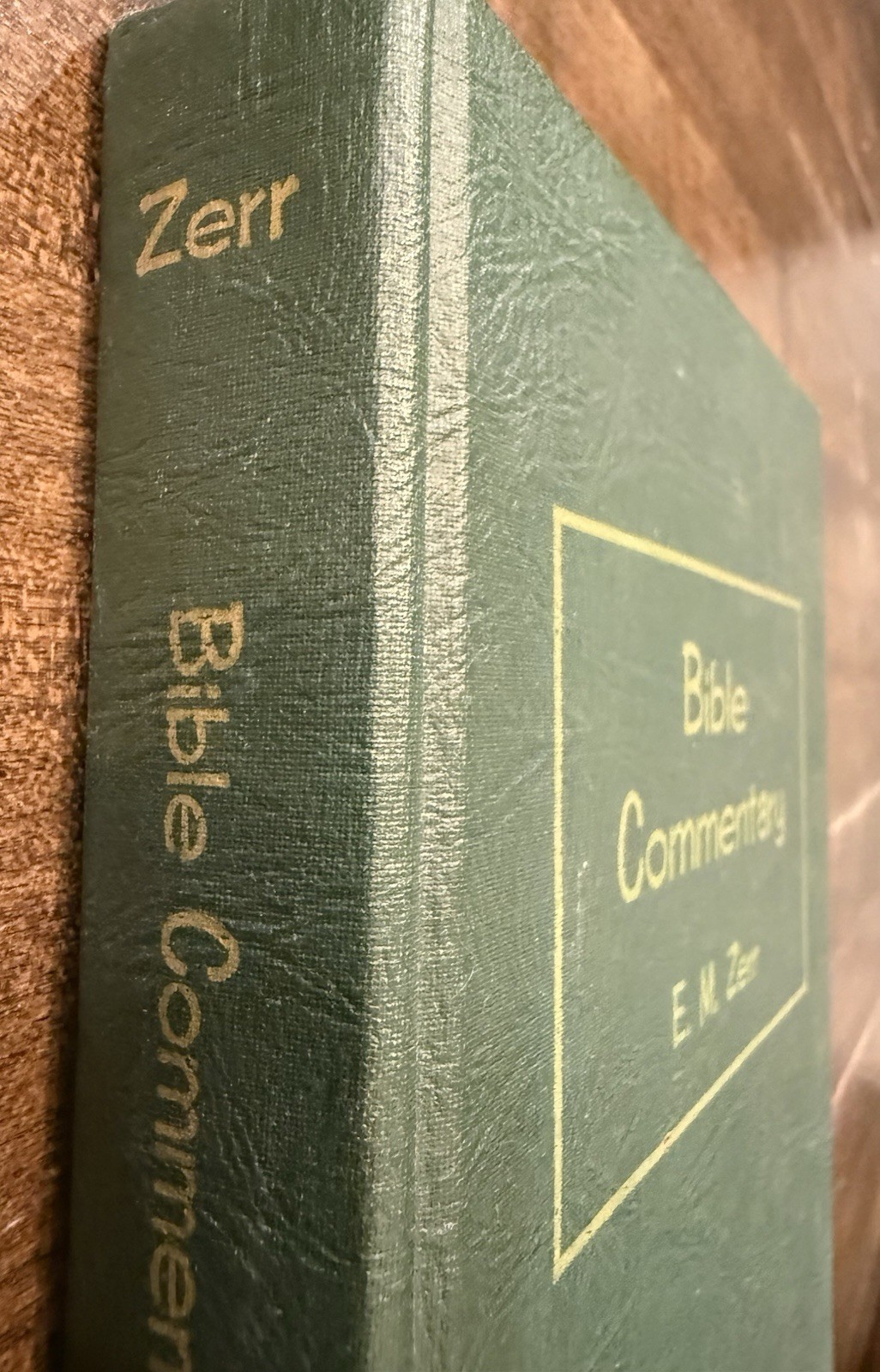Bible Commentary, Volume FOUR 4 E. M. Zerr Hardcover 1955
