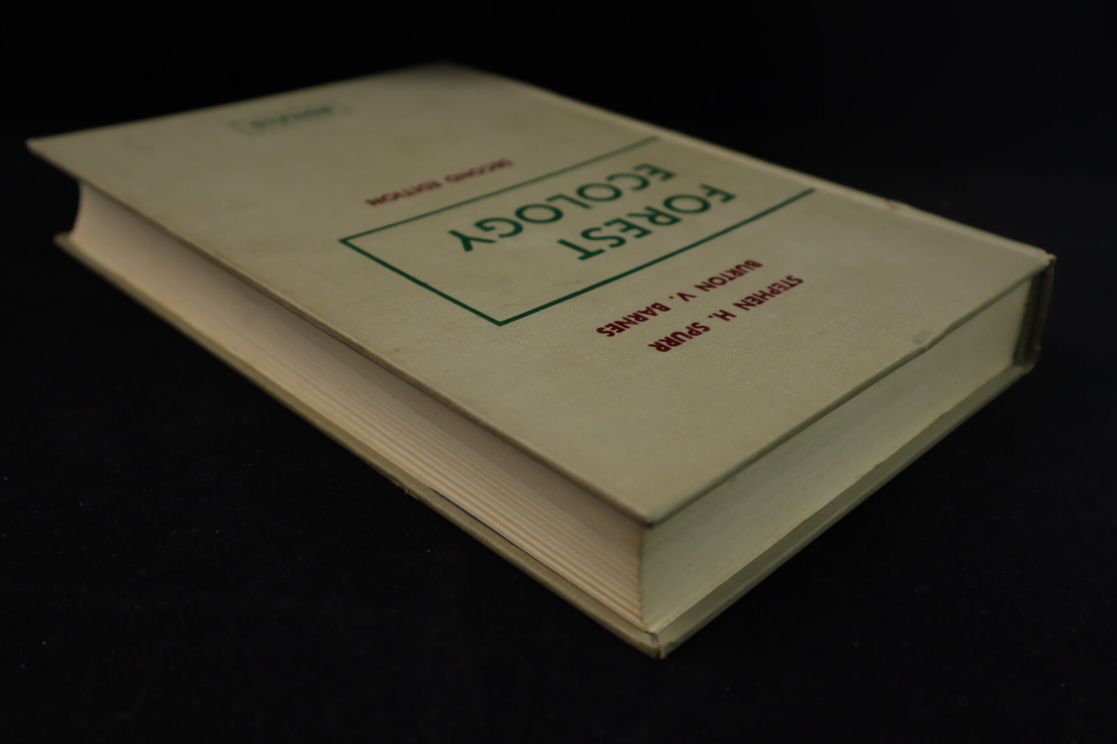 Forest Ecology Second Edition Stephen Spurr Burton Barnes 1973 Textbook