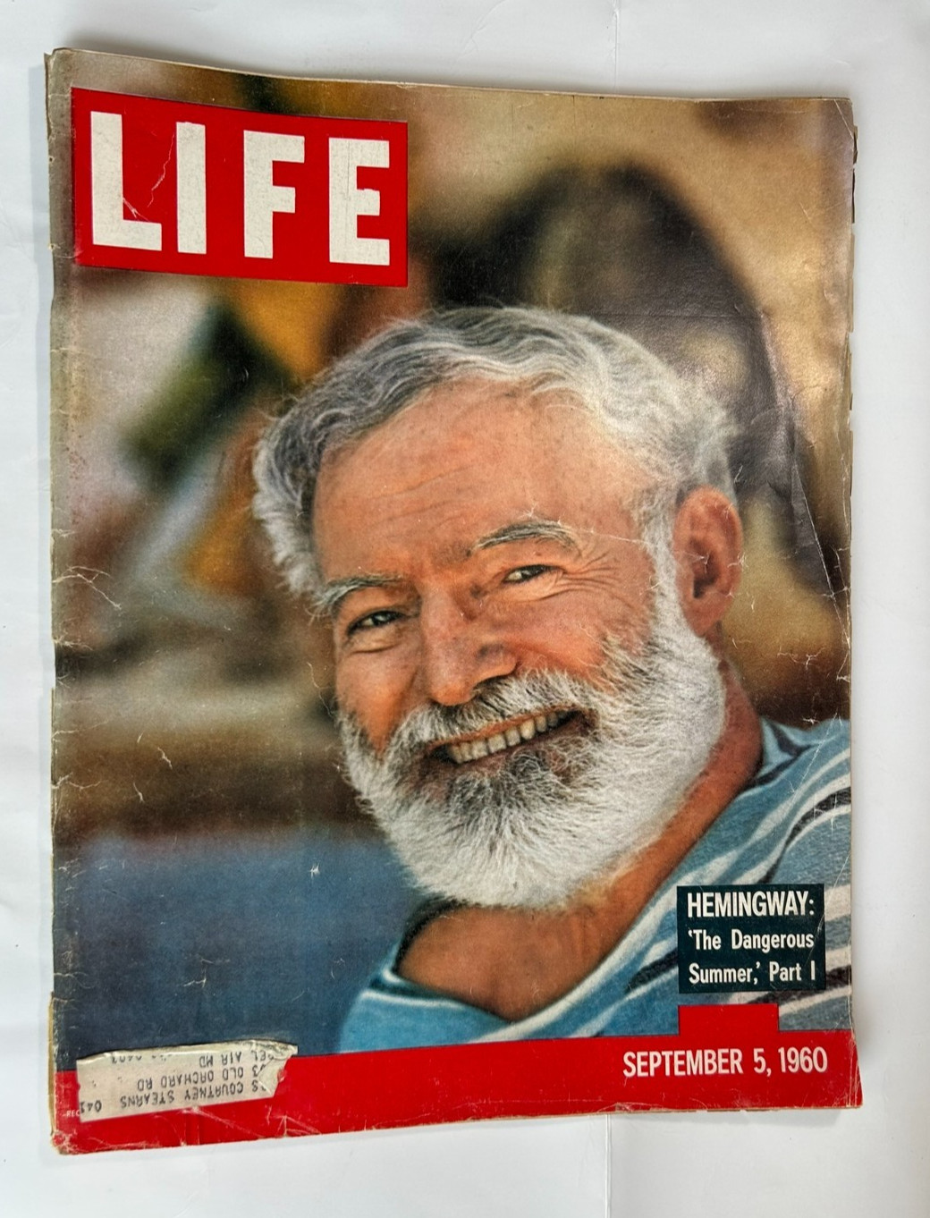 Vintage LIFE Magazine September 5 1960 -Hemingway – The Dangerous Summer Part 1