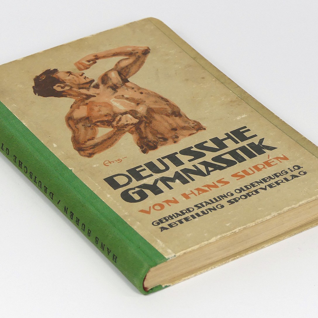 Hans Suren German Male Gymnastics Photo Book 1920s Gay Nude Model Massage Sport