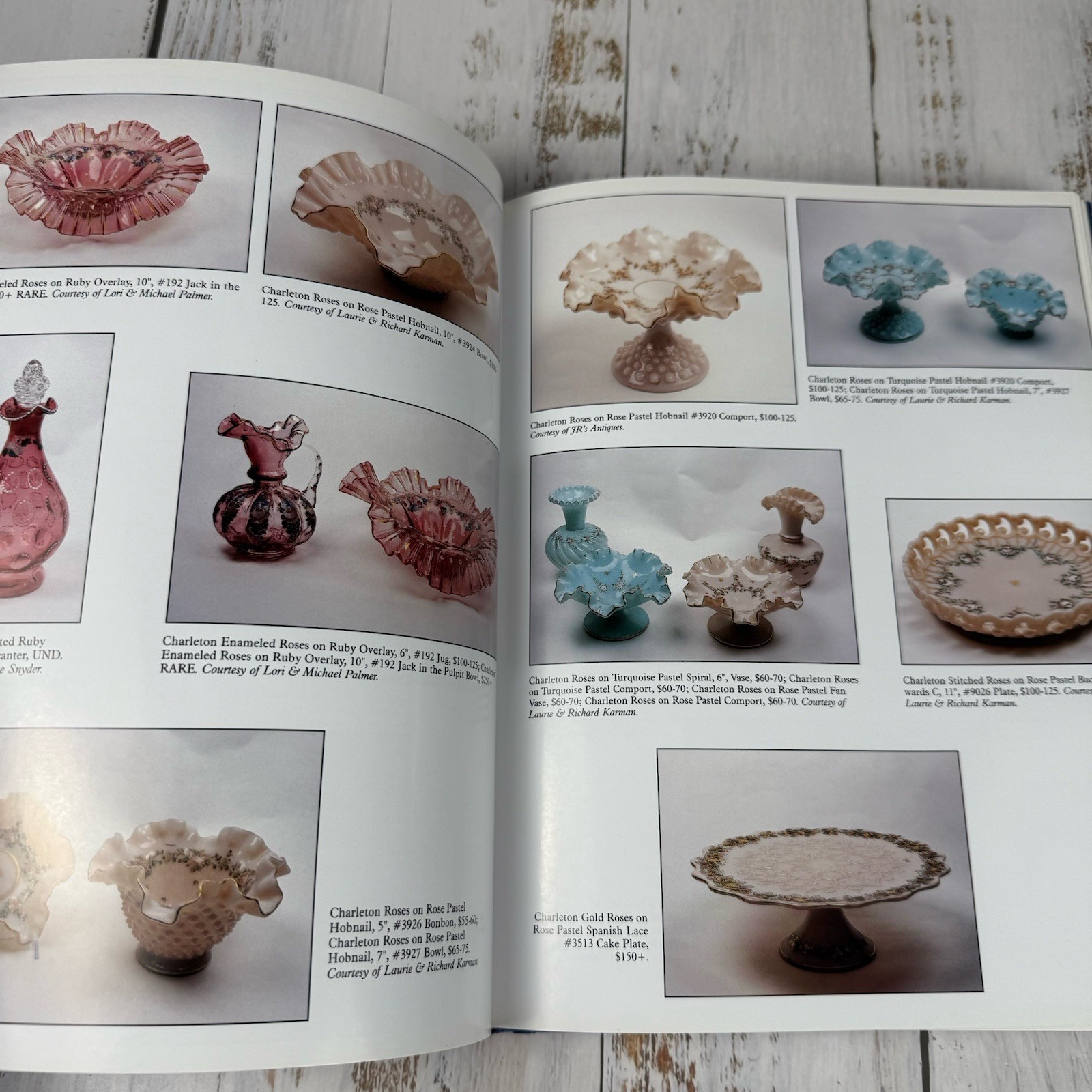 Fenton Special Orders 1940 – 1980 John Walk Schiffer Price Guide for Collectors