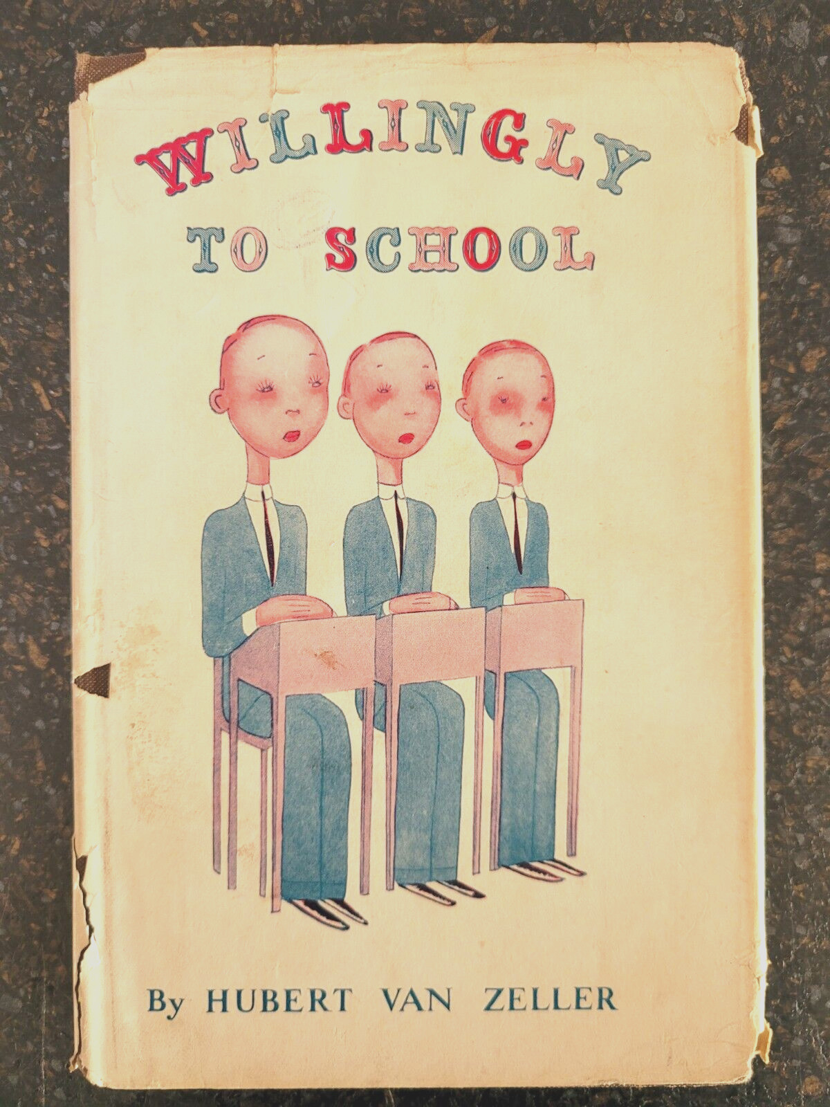 WILLINGLY TO SCHOOL by HUBERT VAN ZELLER – 1952 1st edition 1st Print Hardback