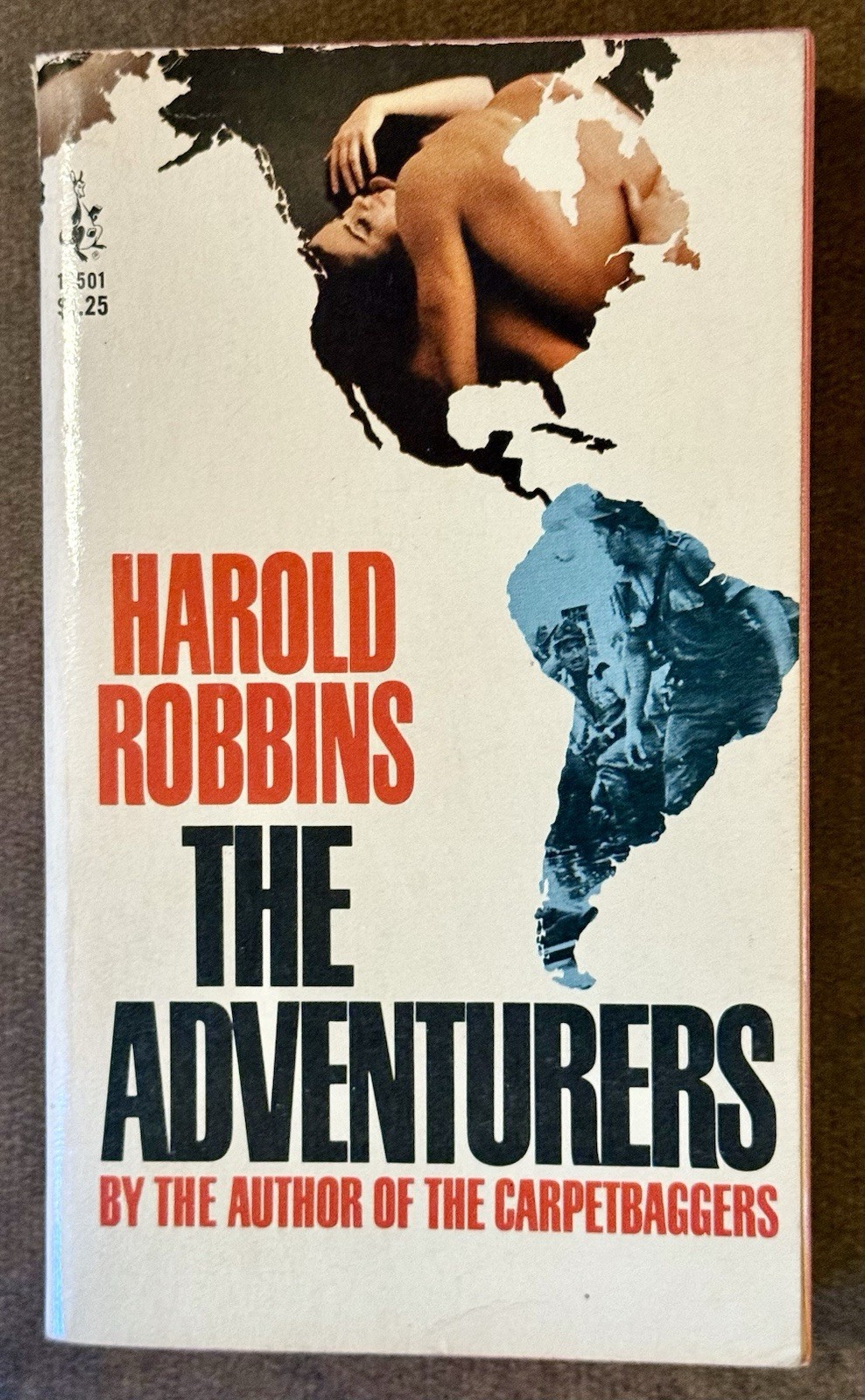 The Adventurers – Harold Robbins – Vintage 1966 Trident Press Pocket Books PB