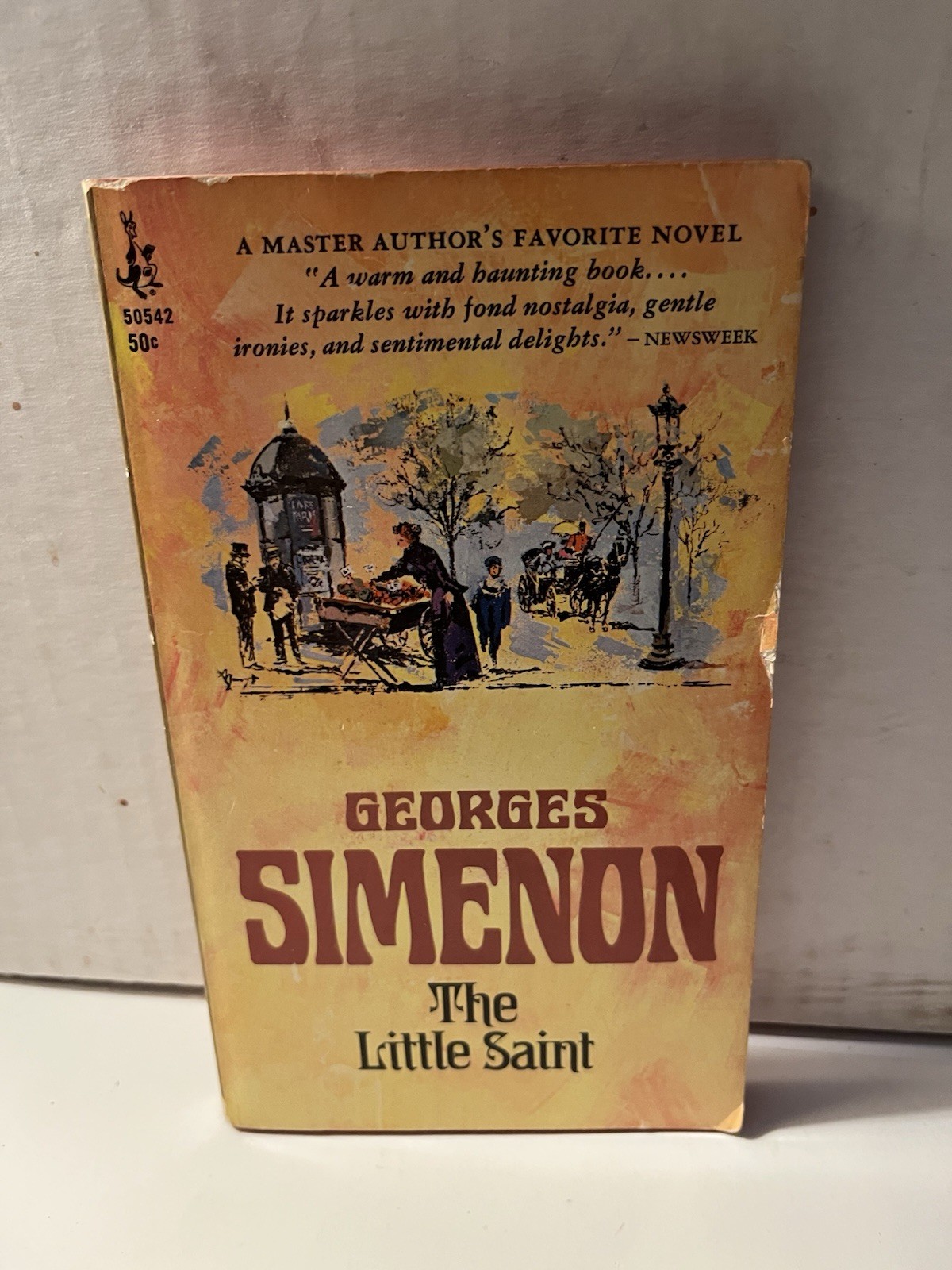 THE LITTLE SAINT by Georges Simenon Pocket Books PB 1967 1st Print Good