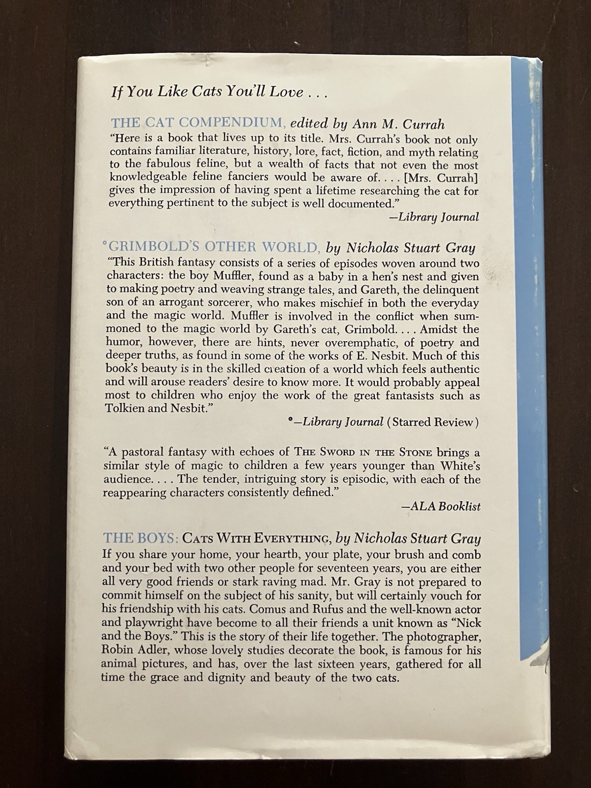 Molly Lefebure/Scratch & Co./HBDJ/First Edition/Charles Geer