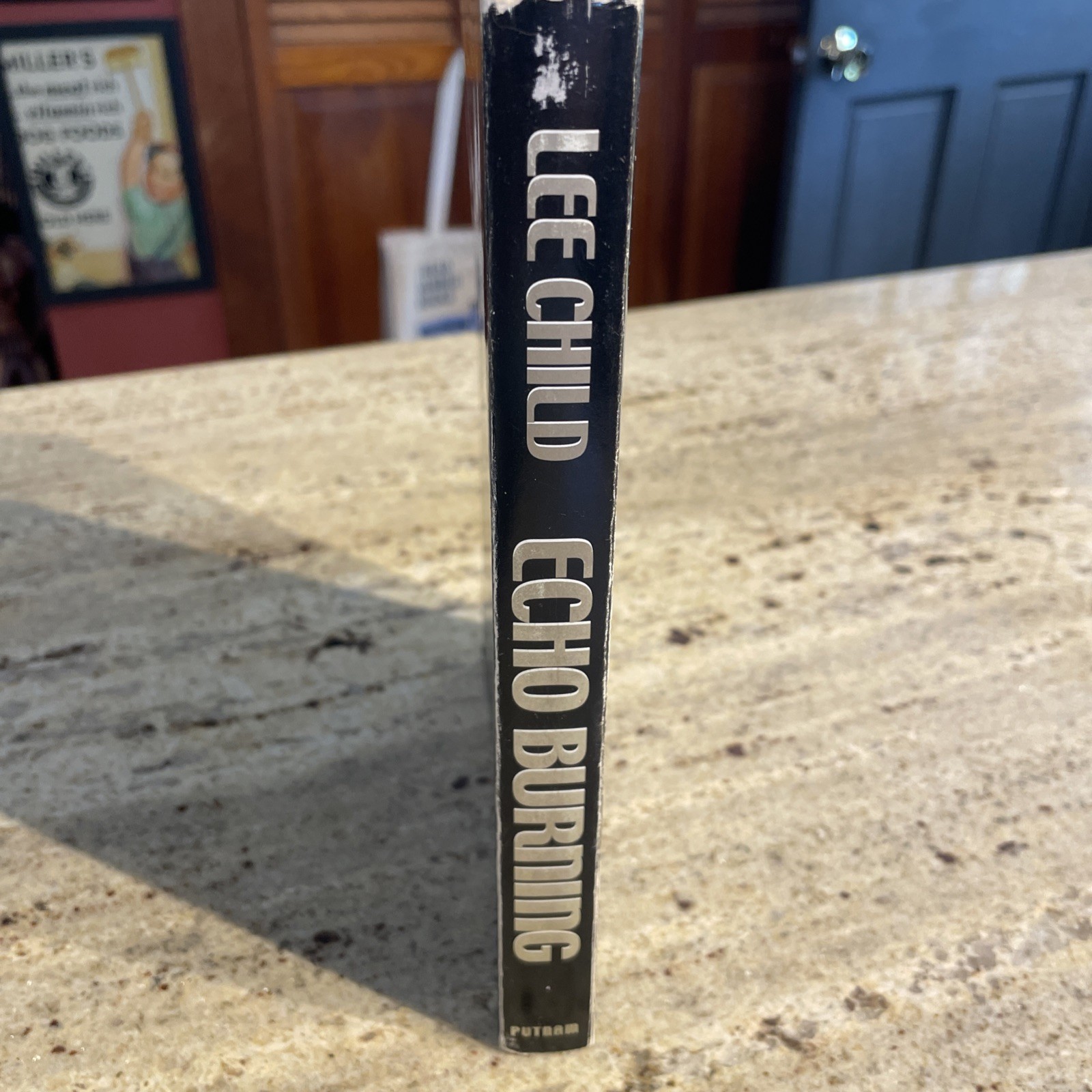Echo Burning by Lee Child UNCORRECTED PROOF FOR LIMITED DISTRIBUTION 1st Edition