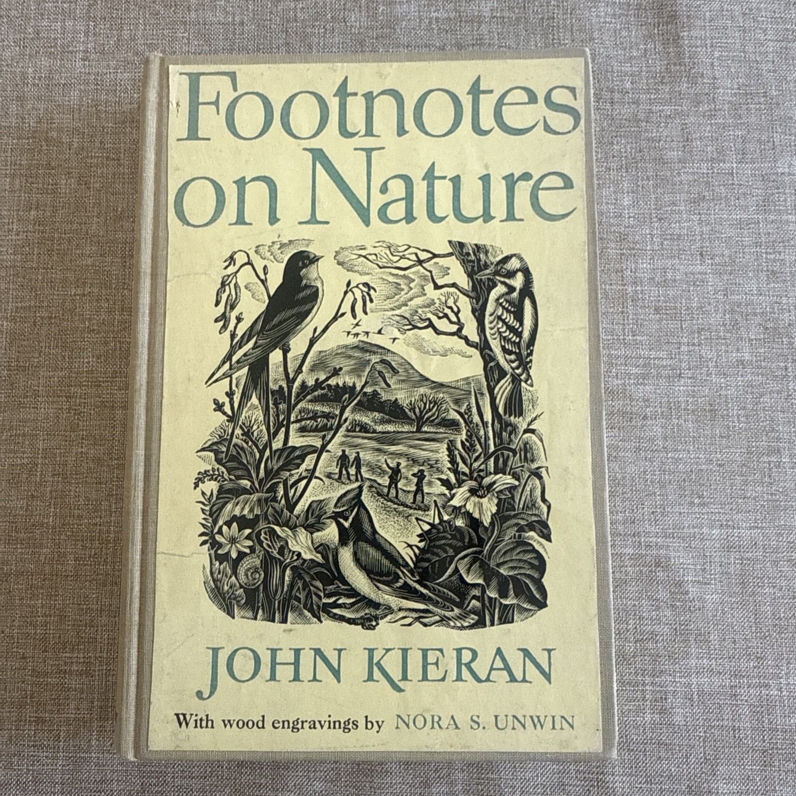 Footnotes On Nature by John Kieran HC 1947 Doubleday Hardcover
