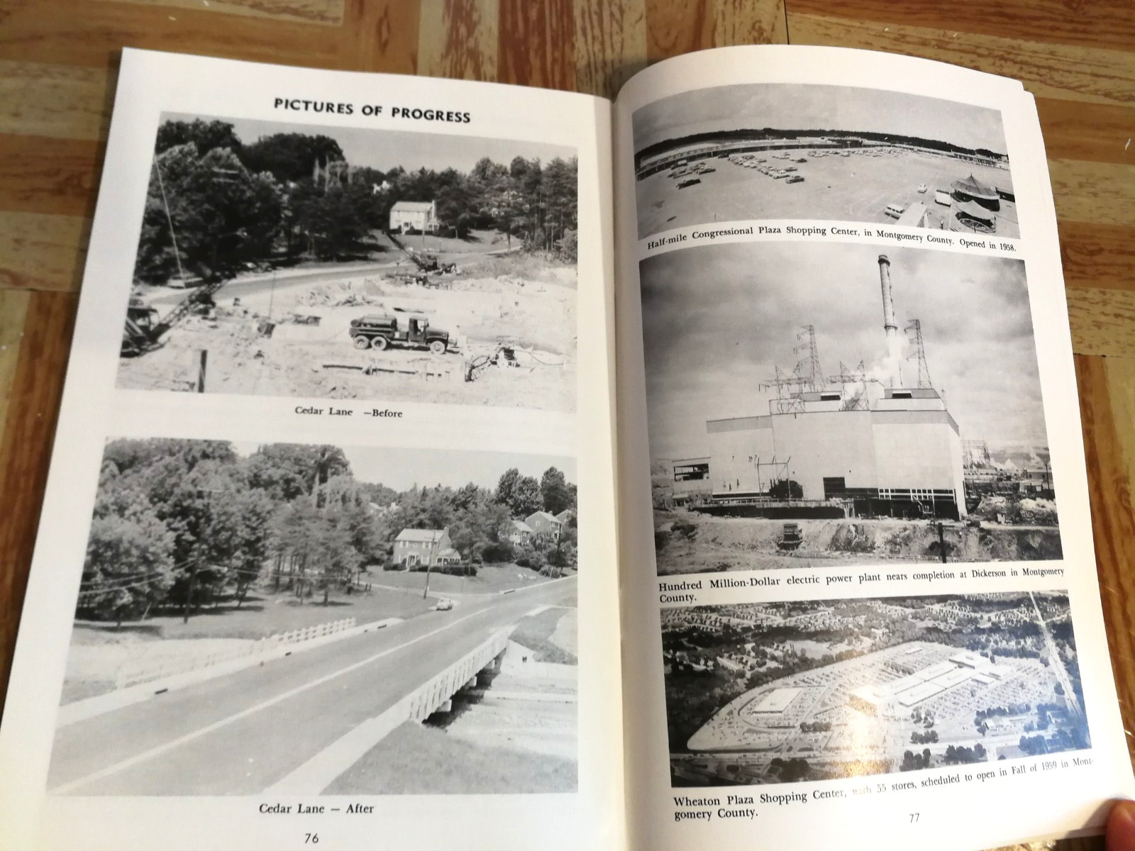 Montgomery County Maryland 1958 County Managers Annual Report PB MD Historical