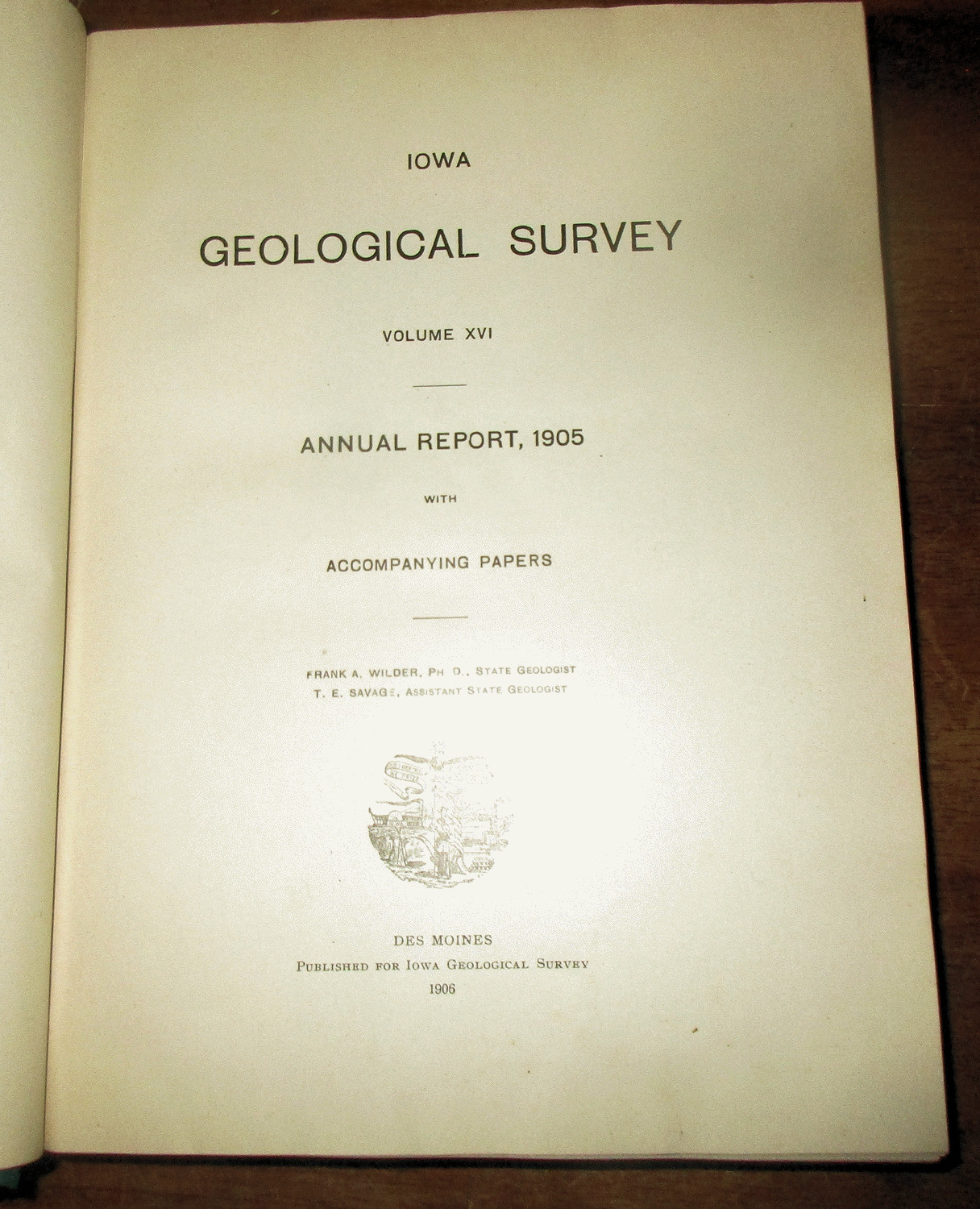 GEOLOGY IOWA 1906 VOL. 16 BREMER BLACKHAWK FRANKLIN JACKSON IDA COUNTIES W/ MAPS
