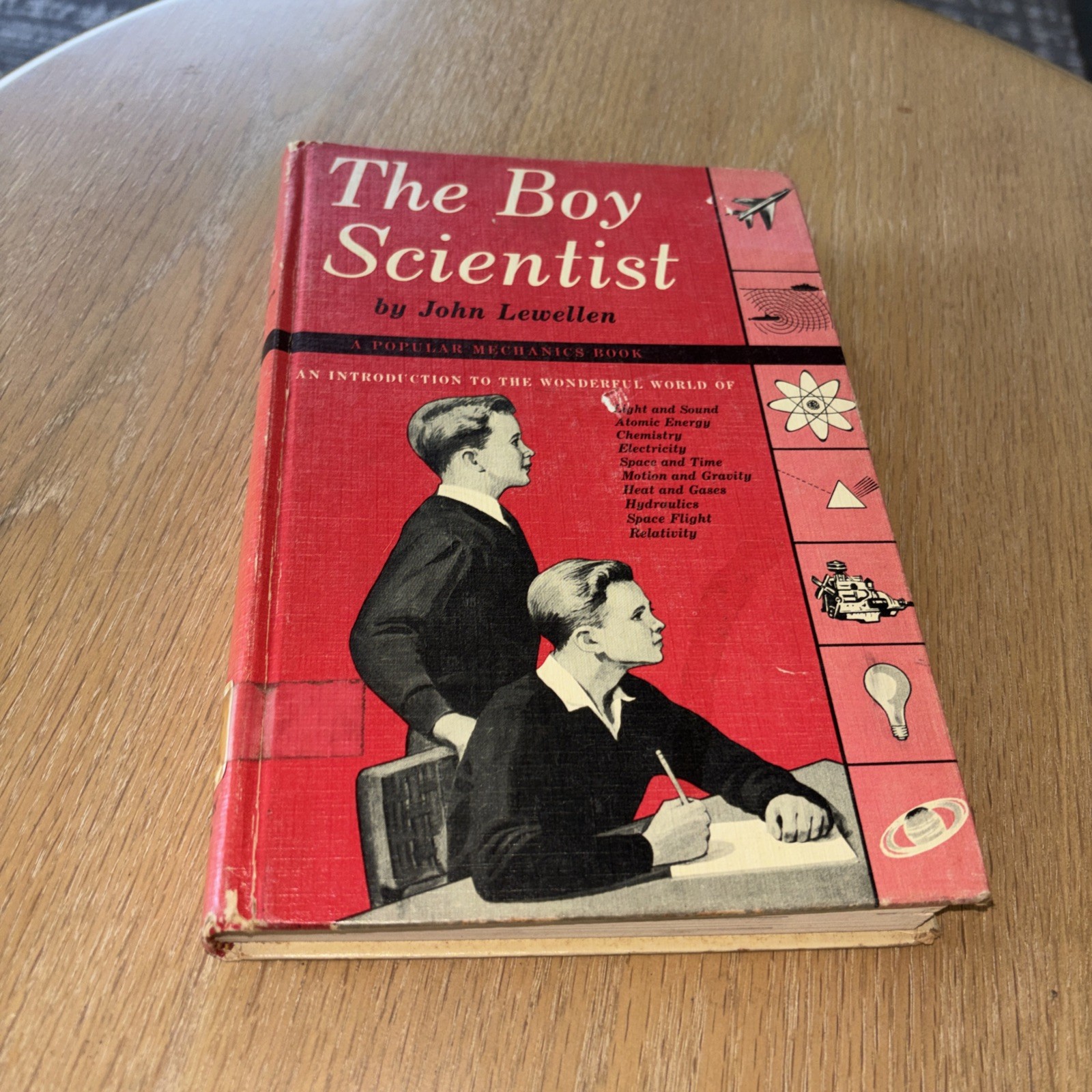 The Boy Scientist ~ John Lewellen HC 1960 9th Printing Illustrate Robert Barker