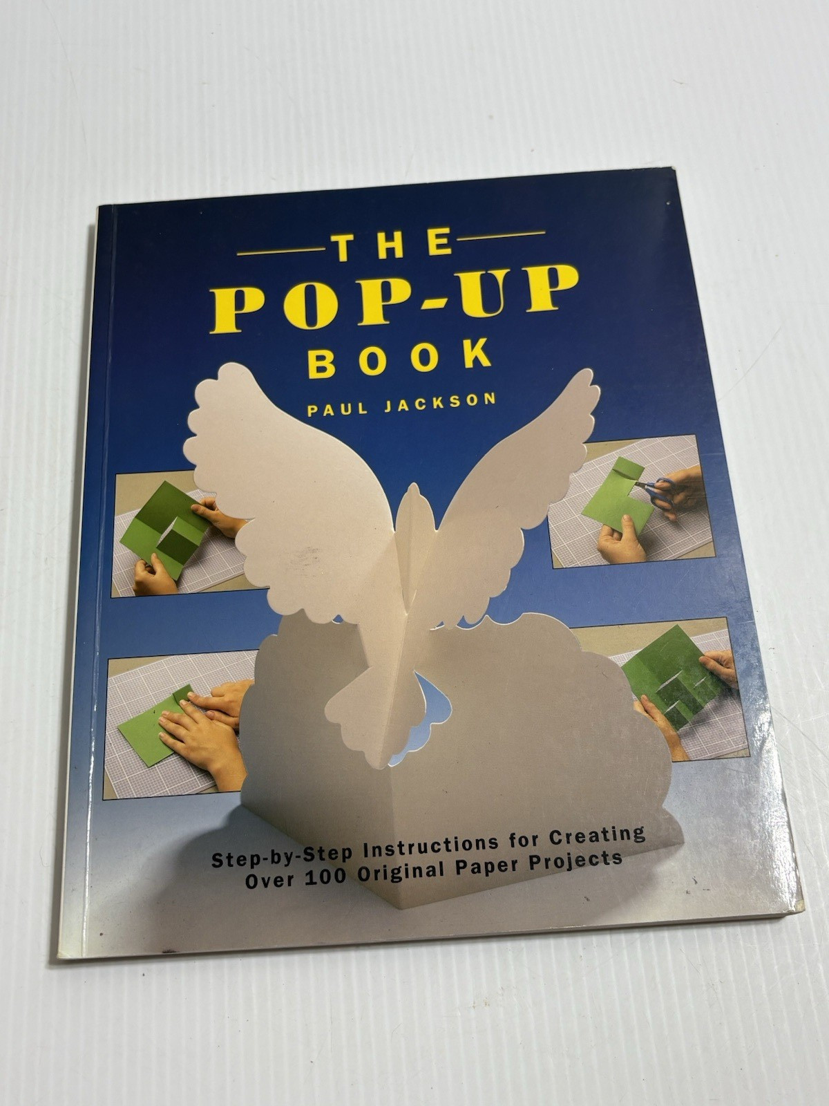 1993 1st Ed The Pop-Up Book Paul Jackson Collectors Guide Book Paperback