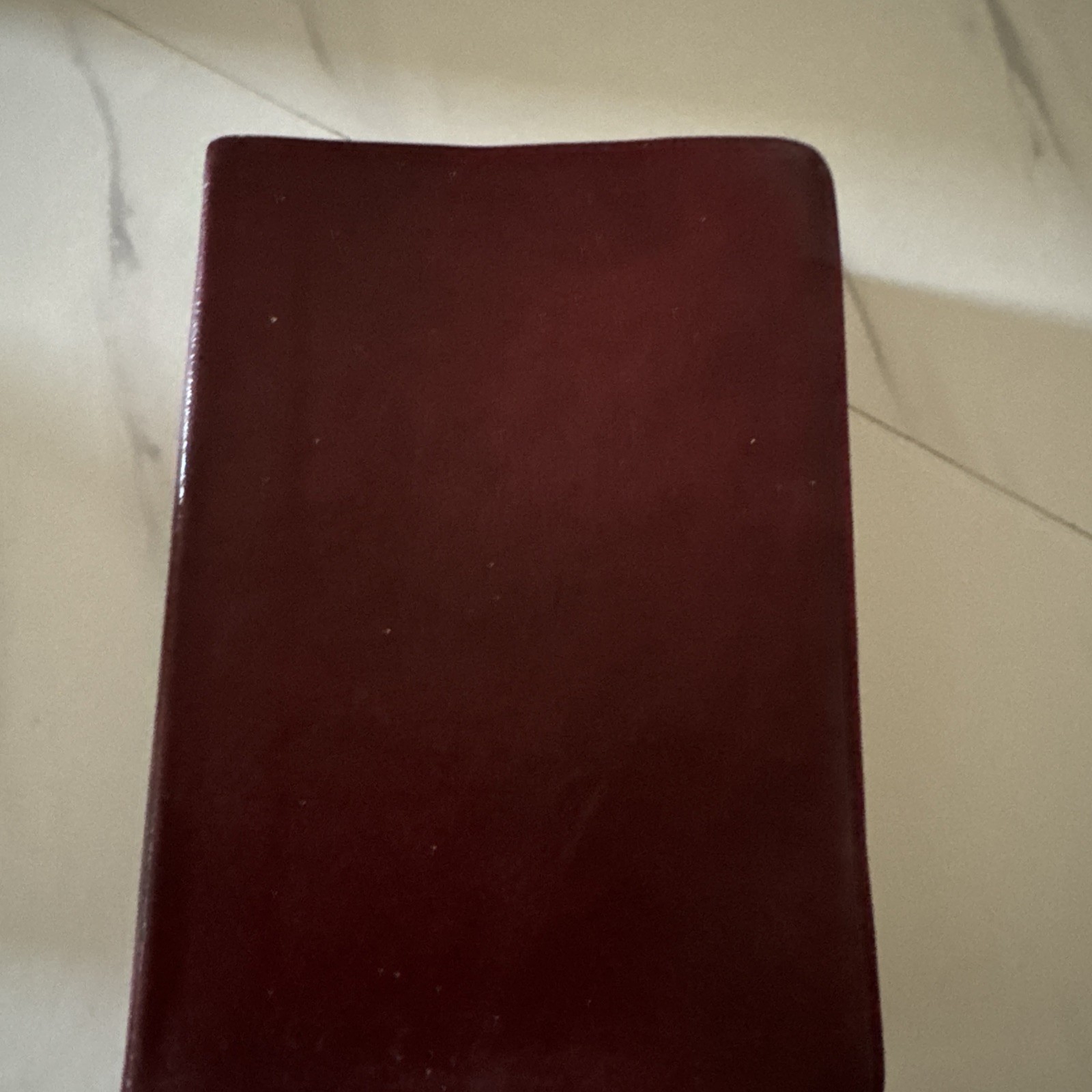 Holy Bible Red Letter Edition Concordance Wine Genuine bonded Leather 900CBG