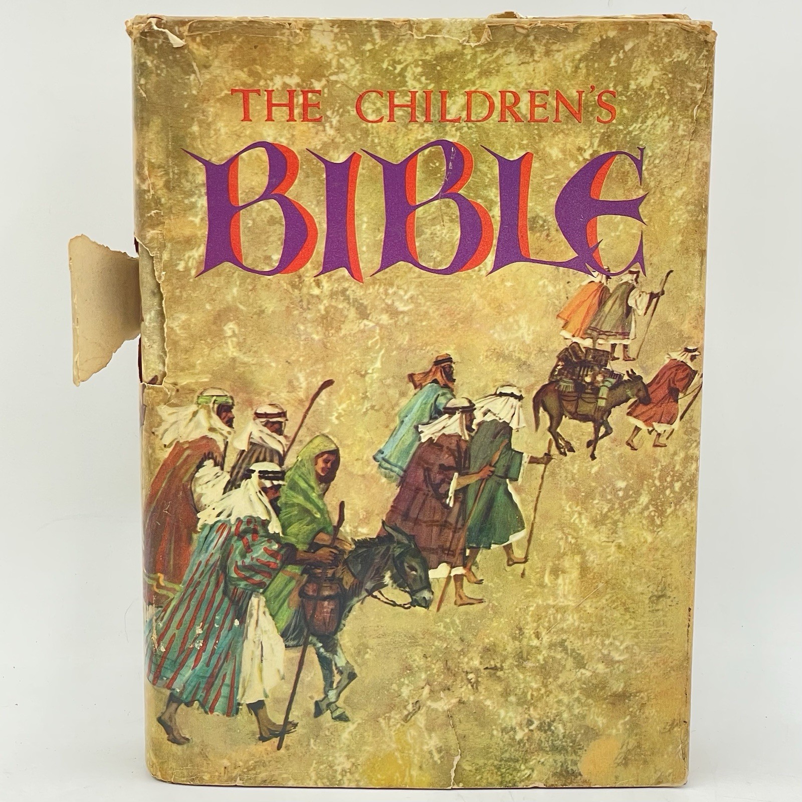 The Children’s Bible Hardcover 1965 Illustrated Golden Press Publishing