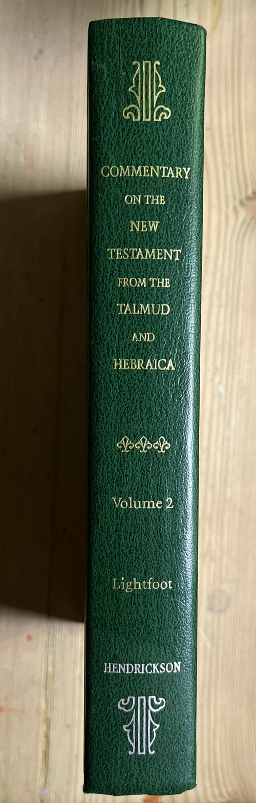 Commentary on the New Testament From the Talmud and Hebraica Vol. 2 Lightfoot
