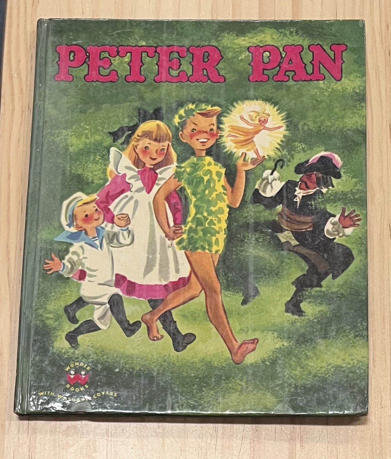 Vintage 1952 Peter Pan Wonder Book Hardcover | Classic Children’s Book |…