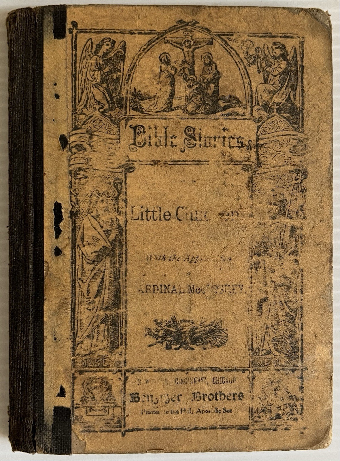 BIBLE STORIES FOR LITTLE CHILDREN 1894 Benzinger Illustrated, Imprim McCloskey