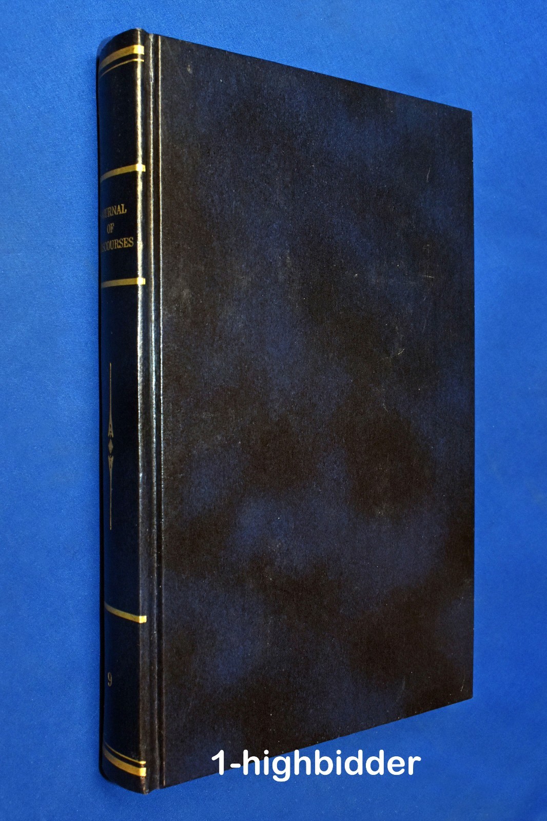 Vol 9 Journal of Discourses 1862 Hardcover Brigham Young Mormon 1966 LDS CLEAN!