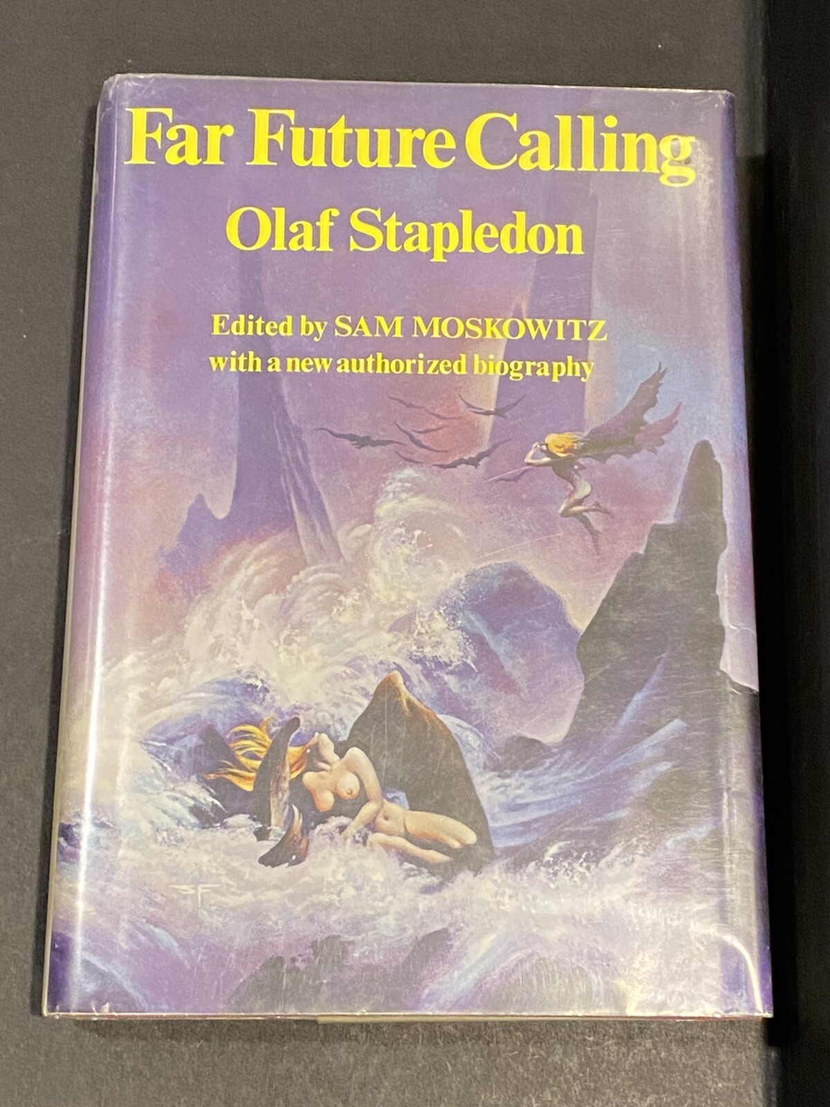 Far Future Calling Olaf Stapledon Edited S. Moskowitz 1979 1st Ed Stephen Fabian
