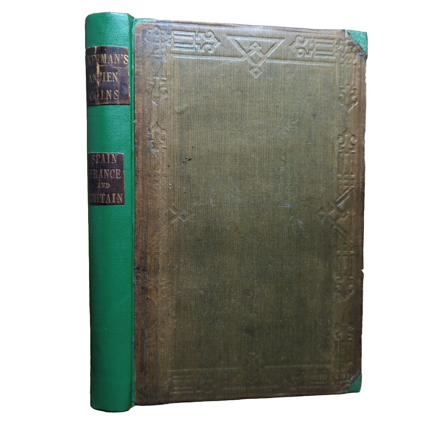 Ancient Coins of Cities and Princes Spain England Numismatic 1846 Old Guide Book