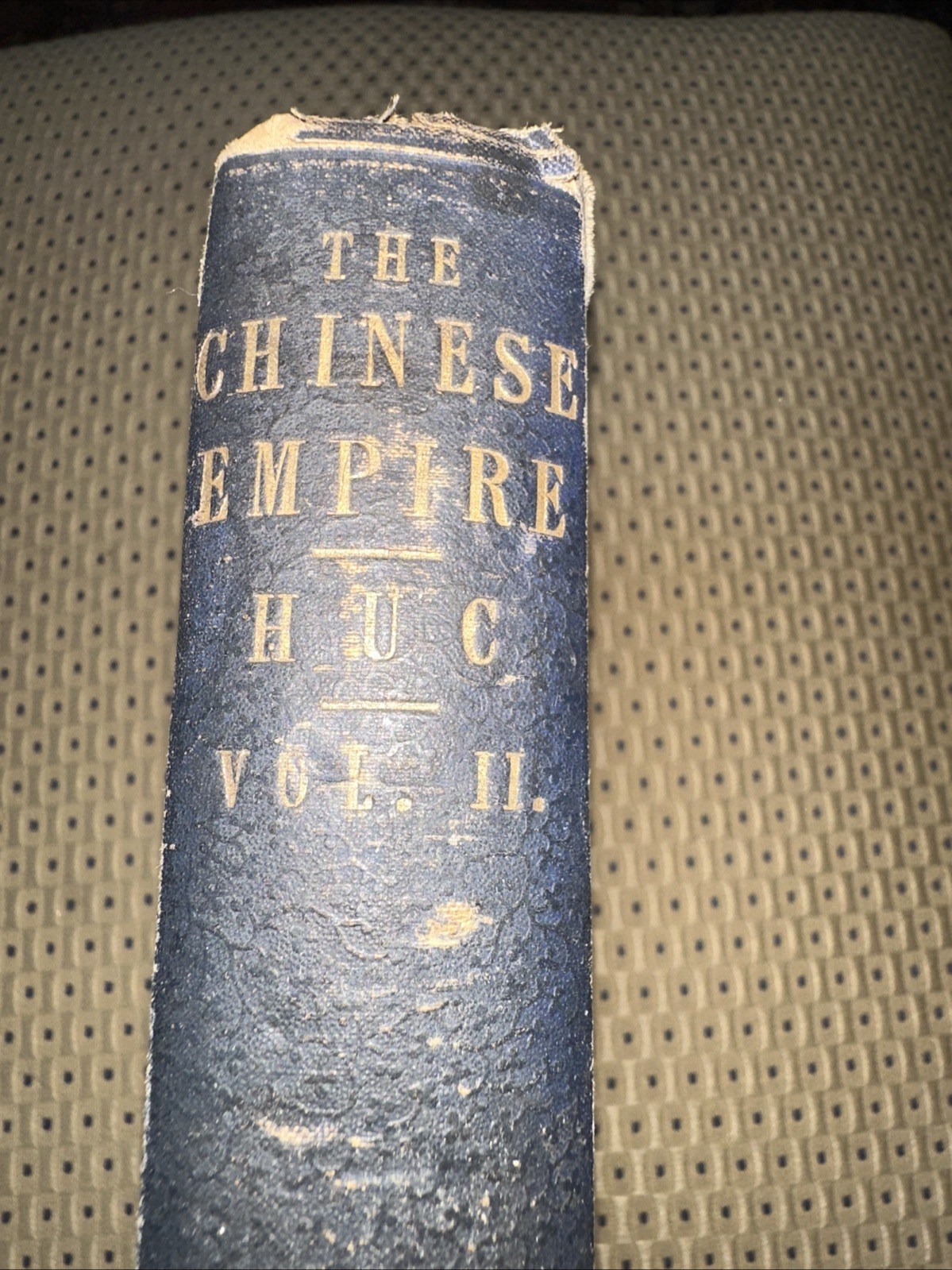 Huc 1st Edition Vol. 2 JOURNEY THROUGH CHINA . VTG Wear Intact