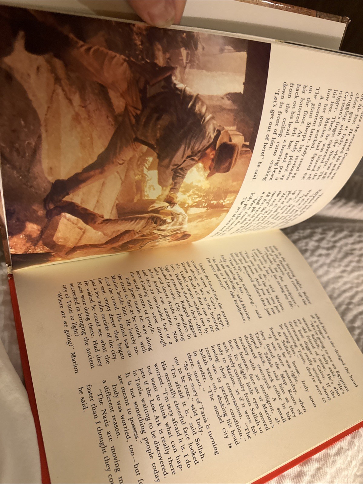 Raiders Of The Lost Ark – The Storybook Movie Hardcover Random House 1981 First