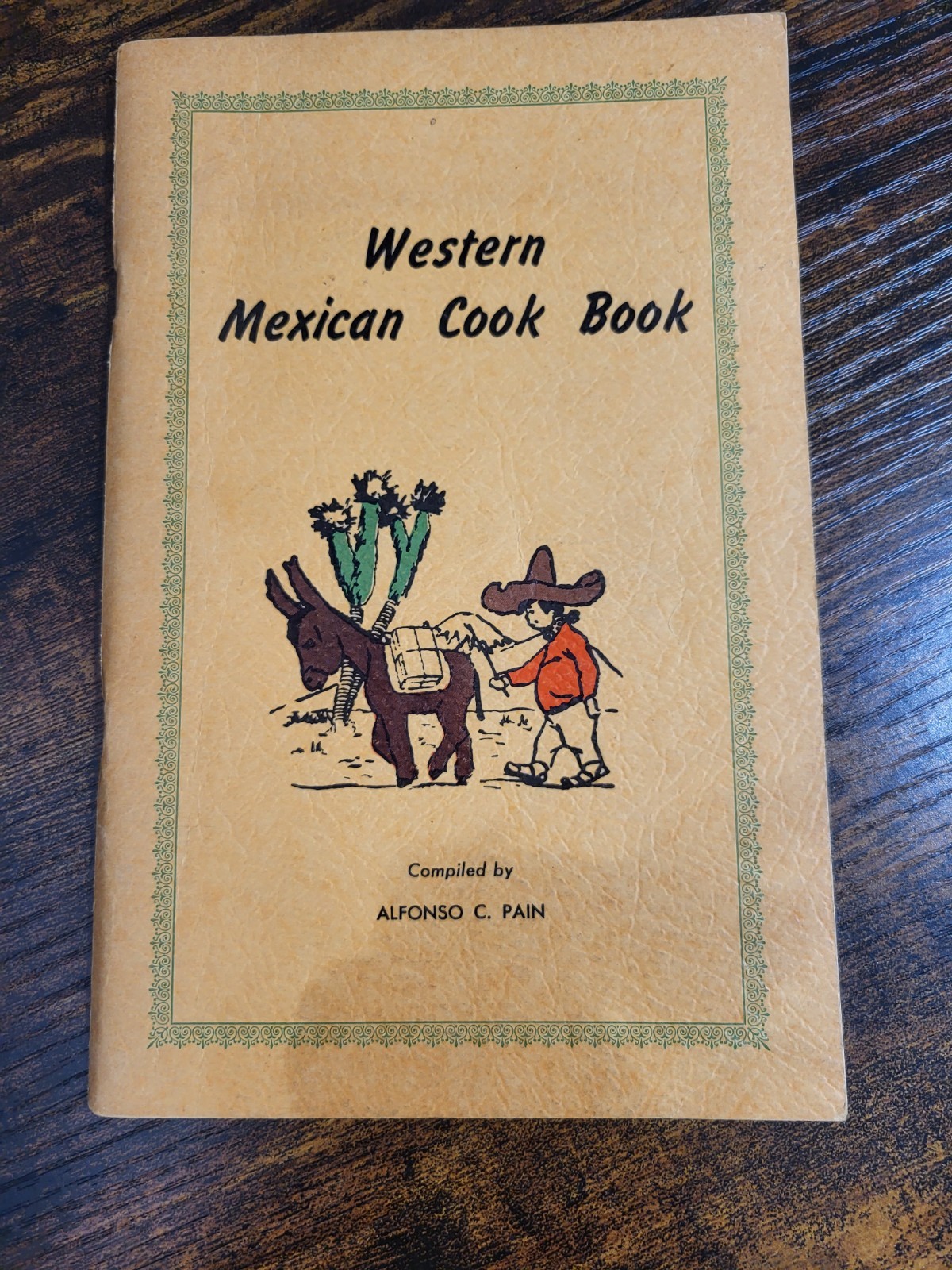 WESTERN MEXICAN COOKBOOK recipe 1971 Mexico restaurant food cactus candy tamales