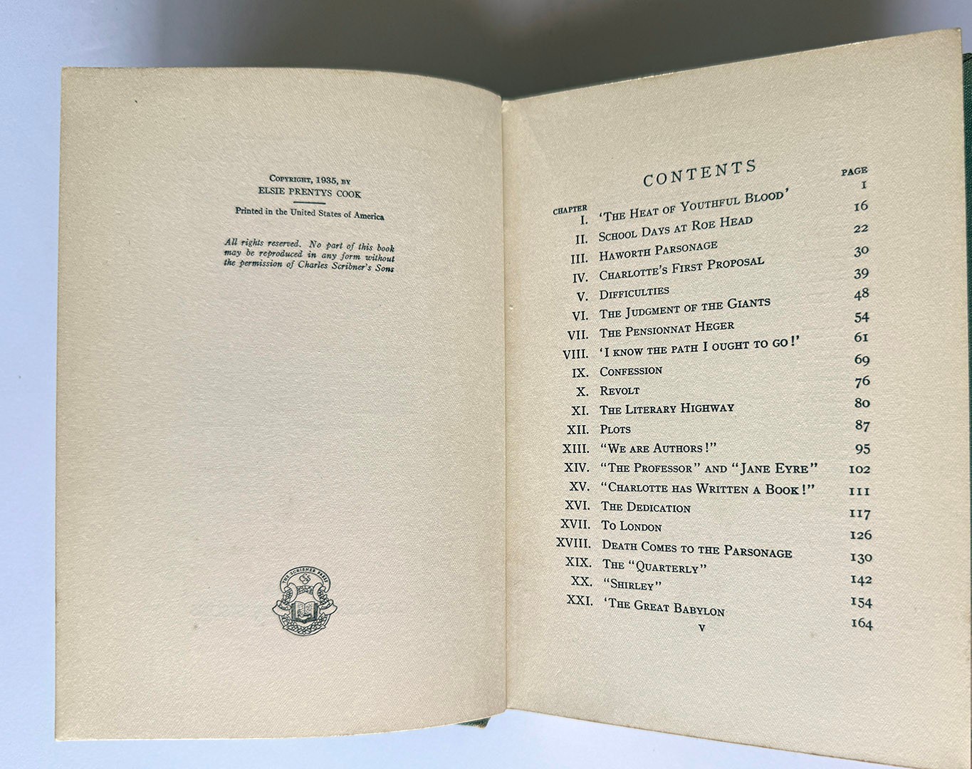 „They Lived: A Brontë Novel“ by E. Thornton Cook 1st Edition – Charlotte Bronte