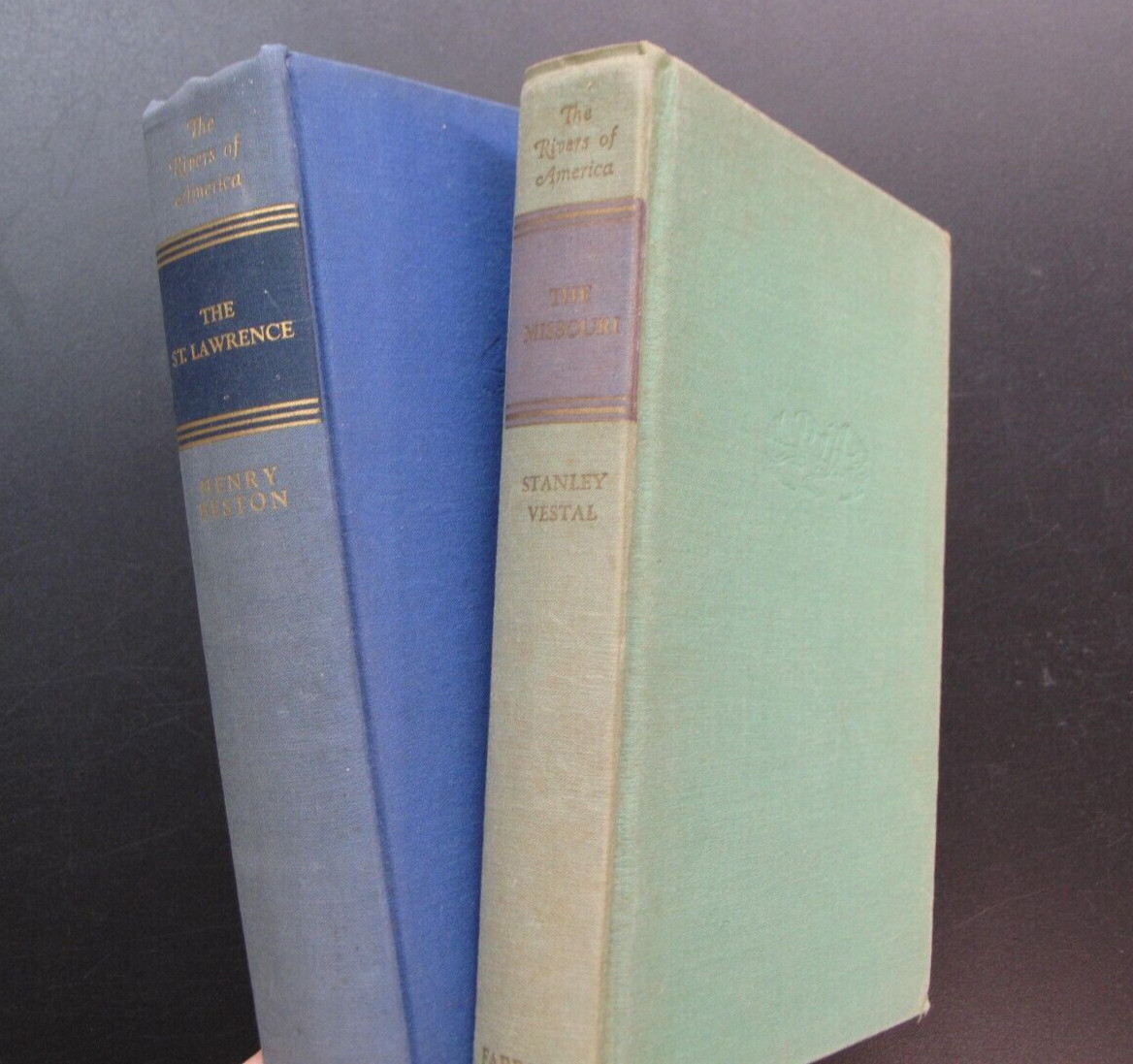 Lot 2 Rivers of Ameria Beston The St. Lawrence Stanley Vestal The Missouri 1sts