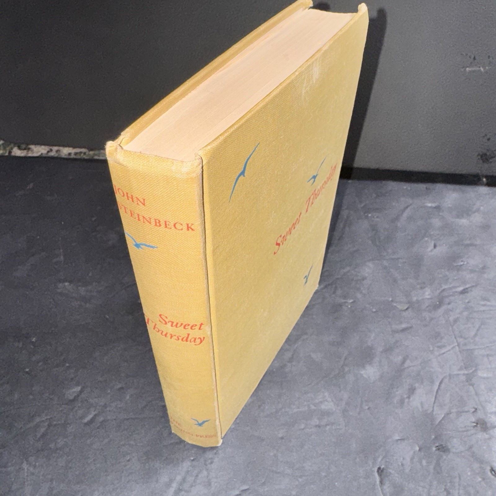 John Steinbeck Sweet Thursday 1954 Viking Press 1st Book Club Edition HC Book