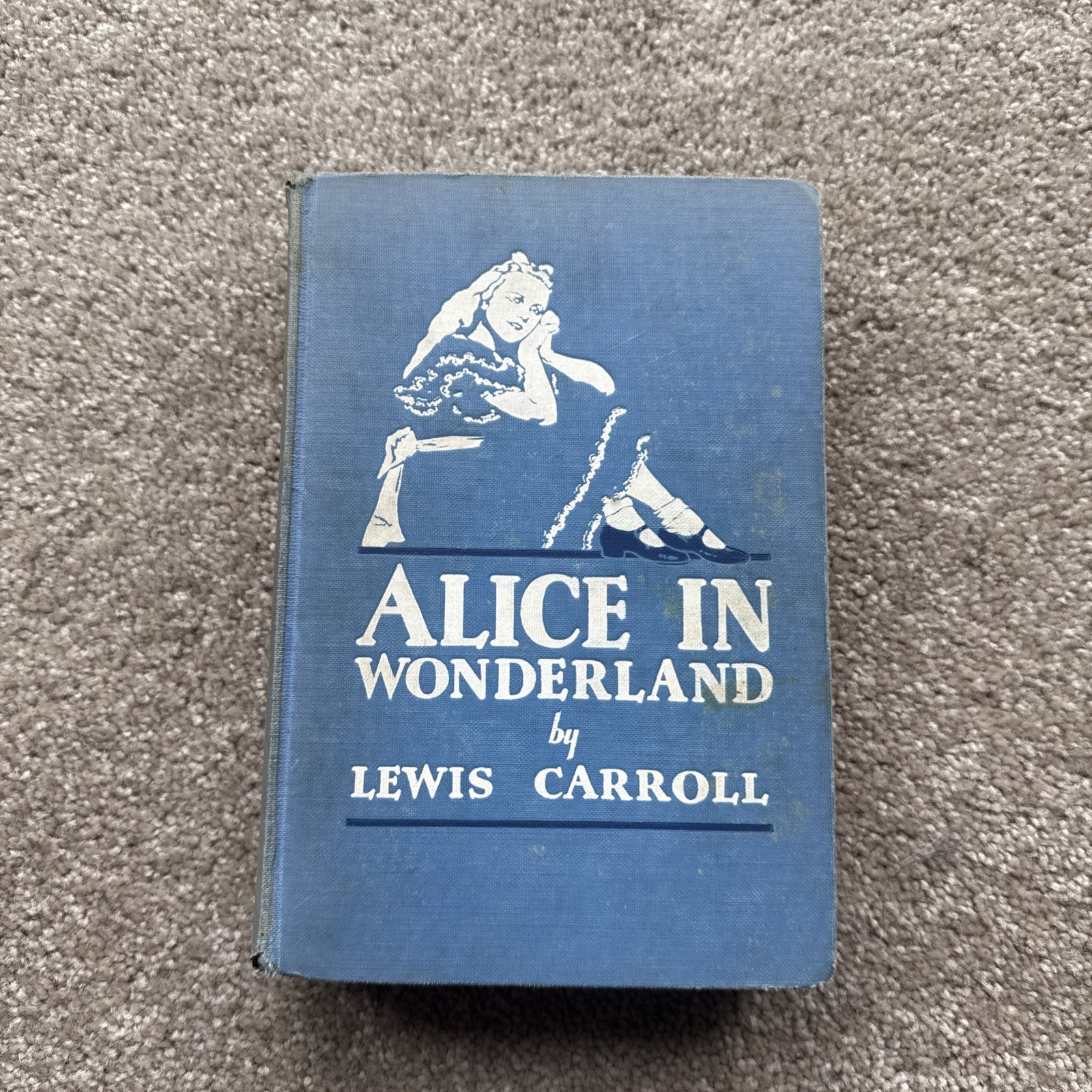 Vintage Hardback ALICE IN WONDERLAND by LEWIS CARROLL