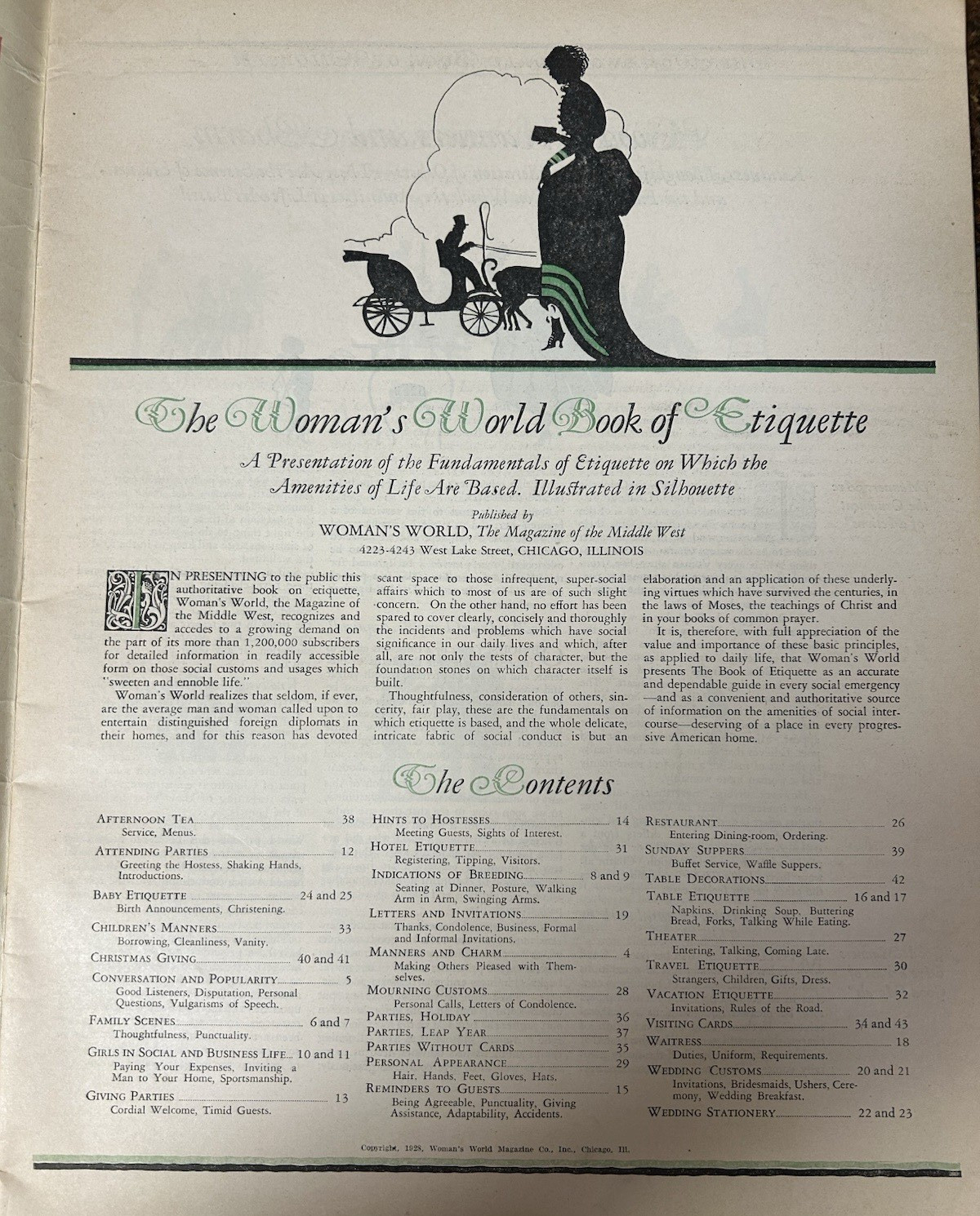 The Woman’s World Book Of Etiquette A Useful Guide For Everyone In Everyday Life
