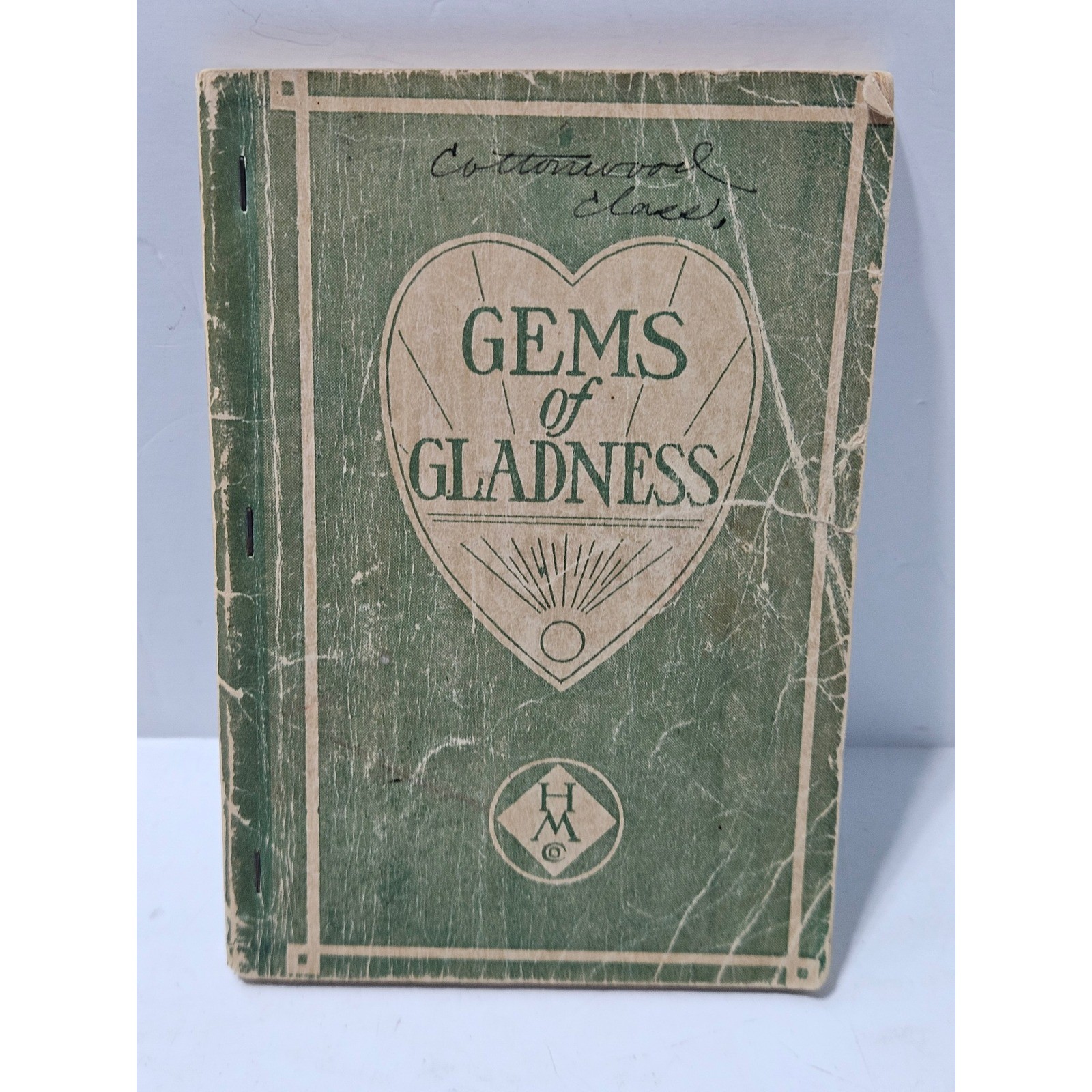 Gems of Gladness Songbook Religious Vintage 1934 The Hartford Music Company