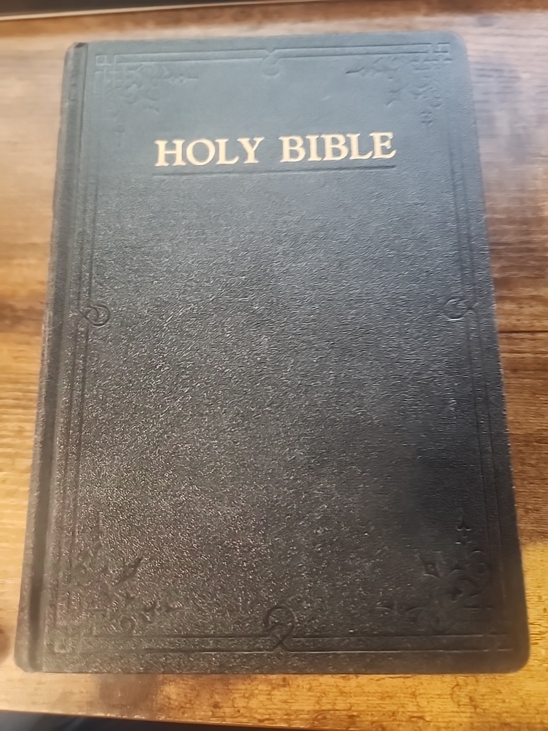Vintage The Holy Bible St. Saint Joseph New Catholic Edition 1962 HB Black