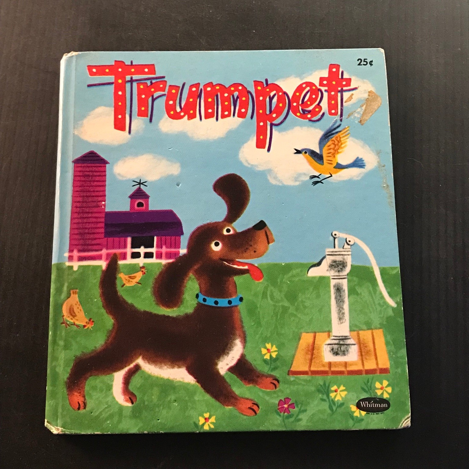 Trumpet Patricia Lynn Bernice Myers 1953 Whitman Tell-a-Tales Illustrated Dog