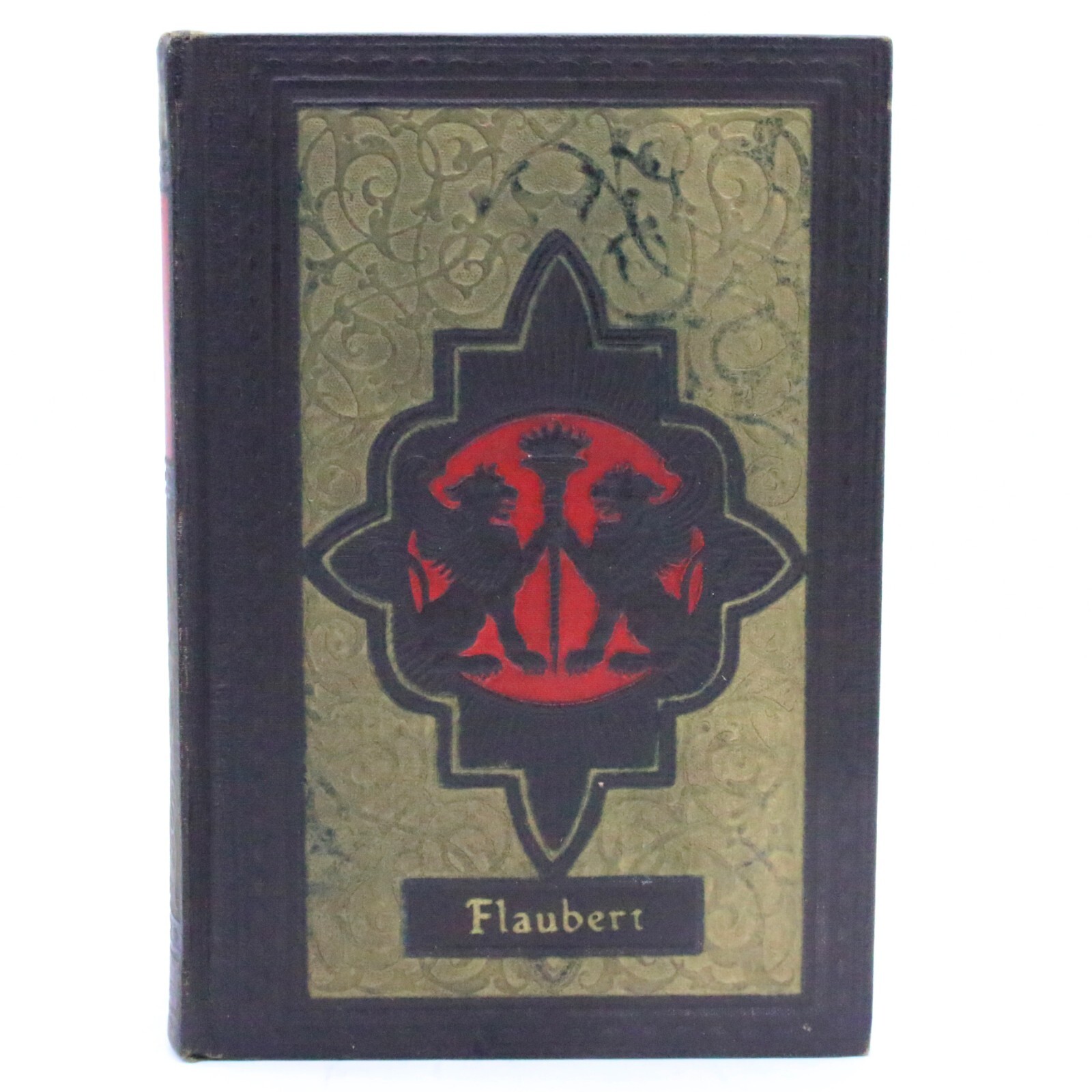 Rare Antique Collected Works Of GUSTAVE FLAUBERT 1904 First Ed HC Walter J Black