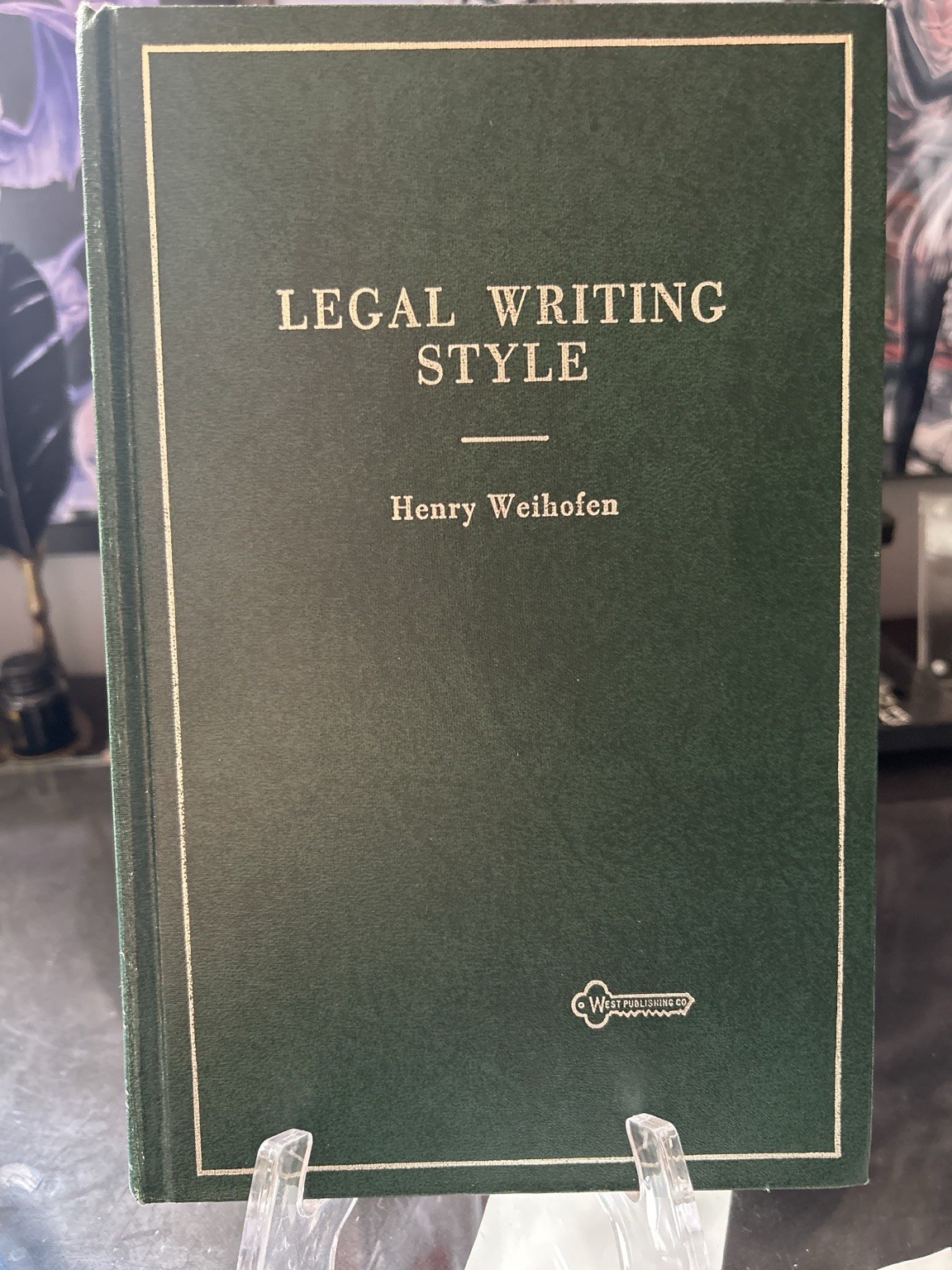 Henry Weihofen Legal Writing Style Hardcover West Publishing Co. 1961