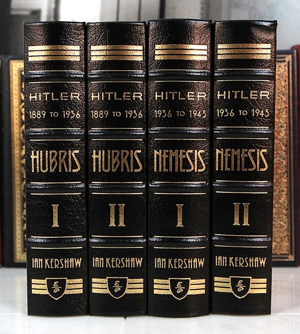 HITLER – NEMESIS – HUBRIS – Easton Press – Ian Kershaw – 2 SEALED SCARCE