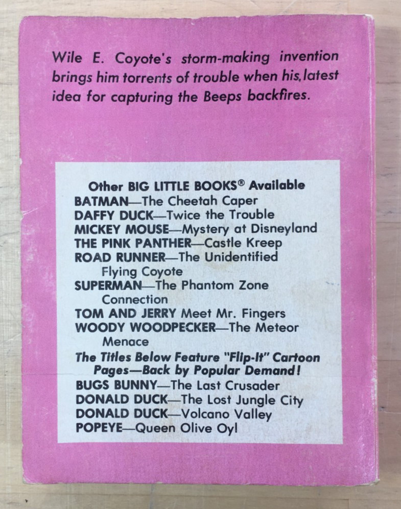 Beep Beep The Road Runner The Lost Road Runner Mine by Carl Fallberg – 1974 PB
