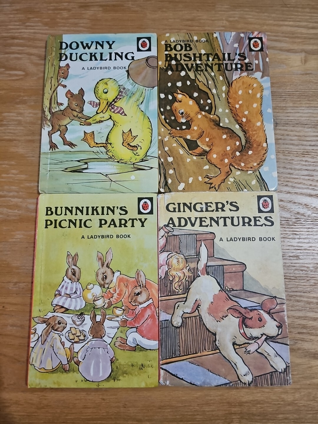 4 Vintage Ladybird Series 401 books job lot A J Macgregor W Perring Downy B9