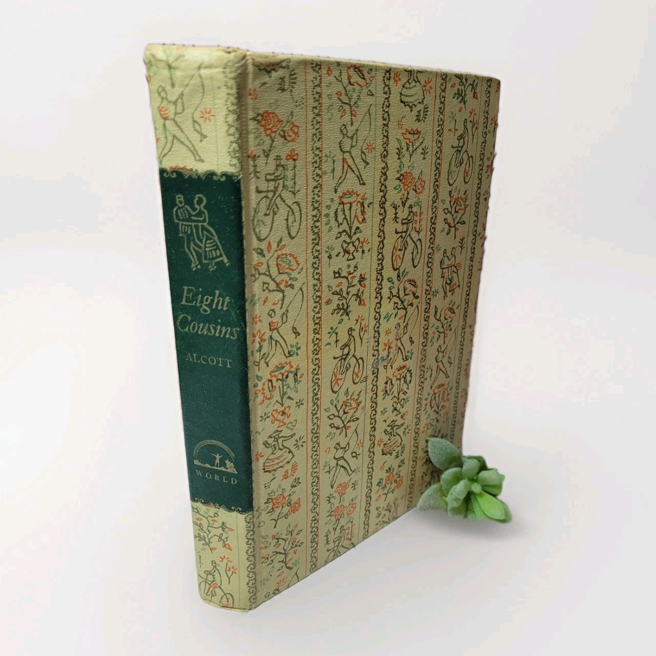 1948 Eight Cousins Louisa May Alcott HC Illustrated C.B. Falls Vintage