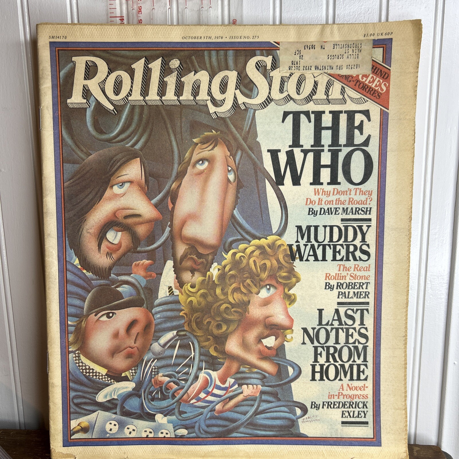 Rolling Stone 275 October 5 1978 The Who Bob Dylan The Cars REO Speedwagon